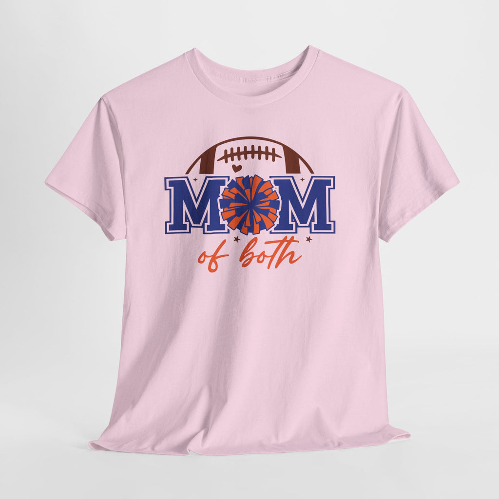 Football Cheerleading Mom Of Both T-shirt