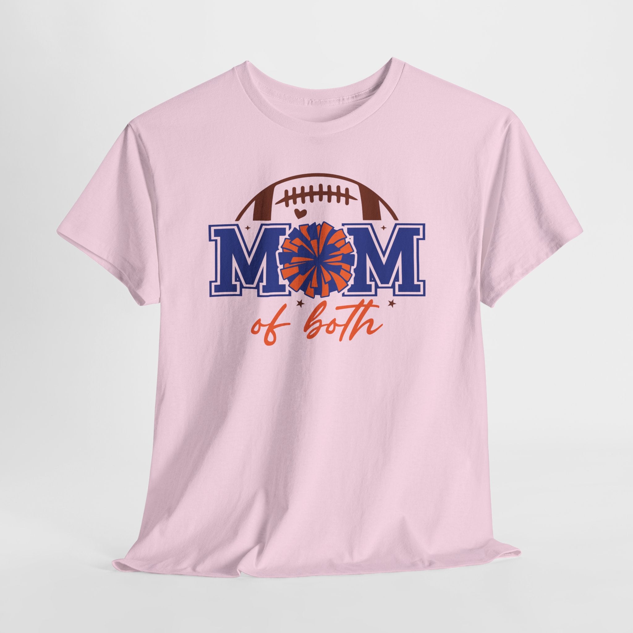 Football Cheerleading Mom Of Both T-shirt