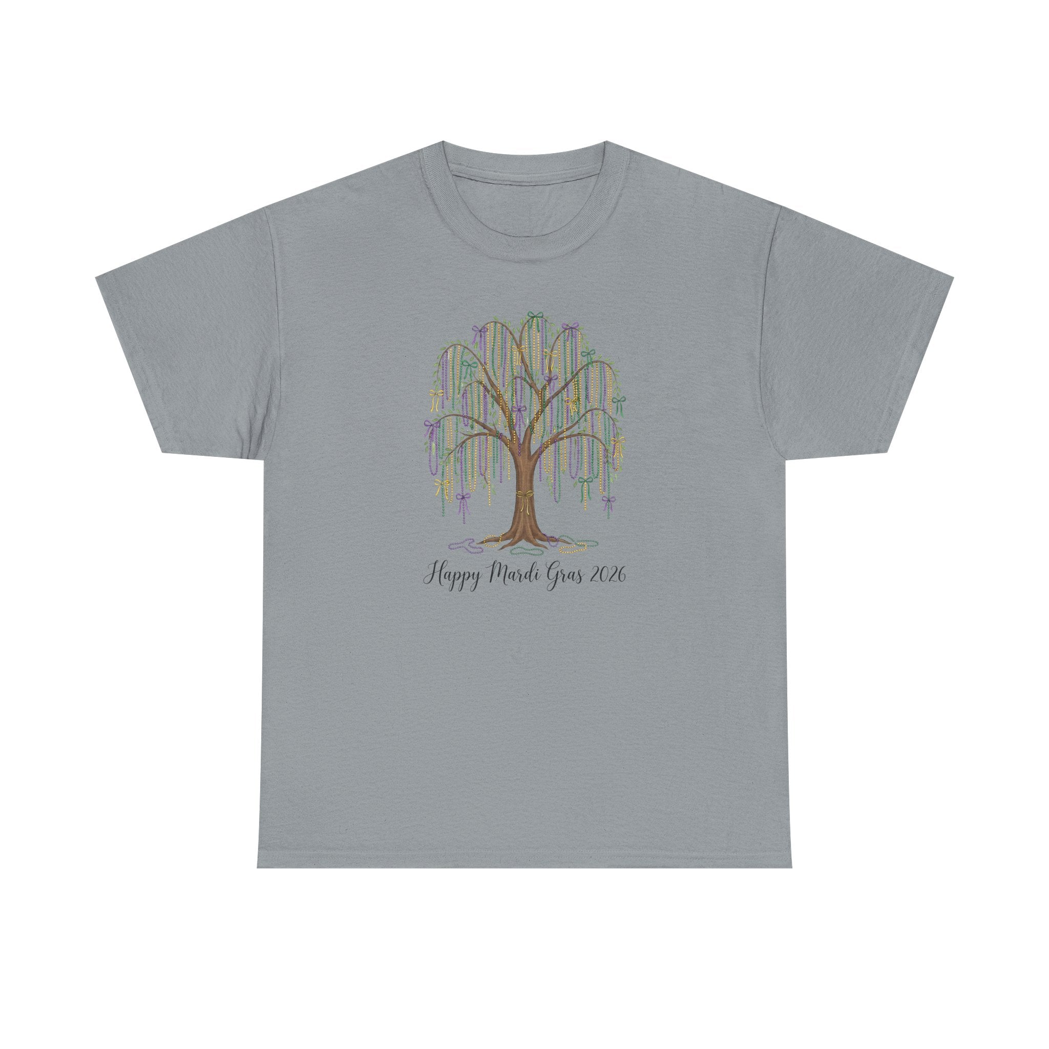 Willow Tree 'Happy Mardi Gras' T‑Shirt