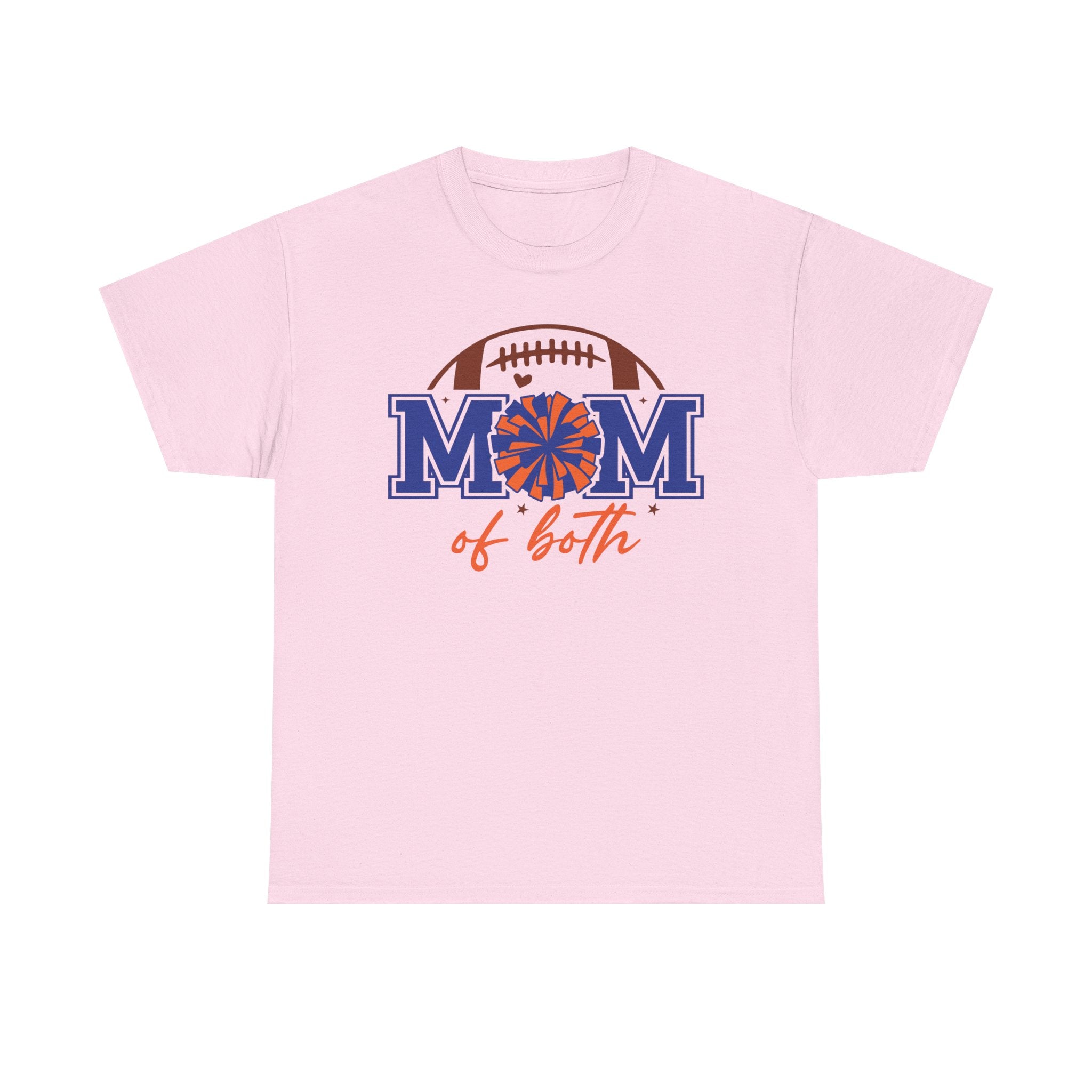 Football Cheerleading Mom Of Both T-shirt