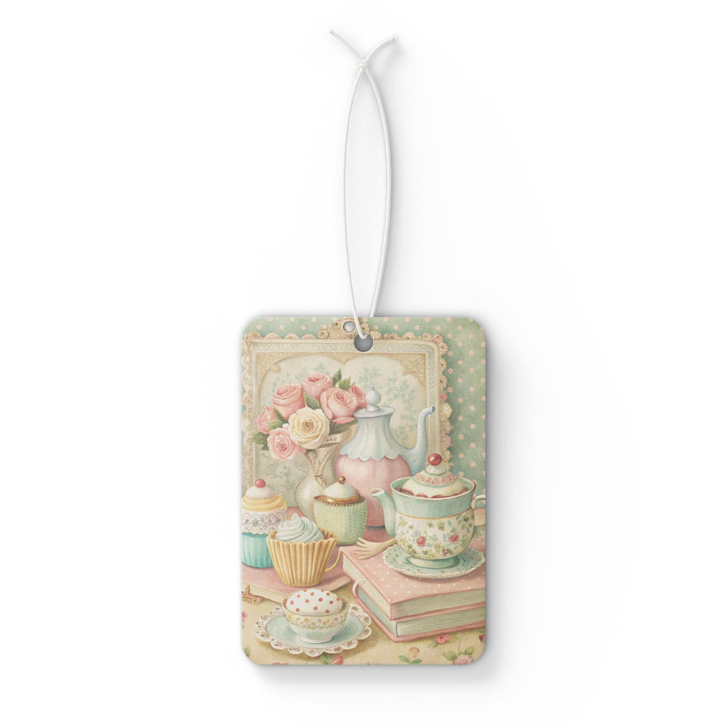 Pastel Tea Party Car Air Freshener