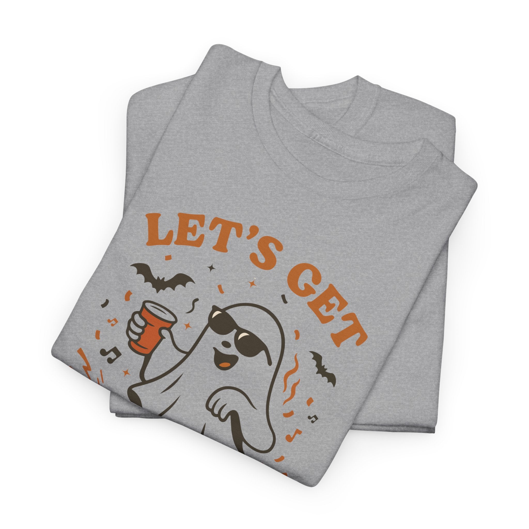 Spooky Ghost Party T-Shirt – Let’s Get Sheet-Faced