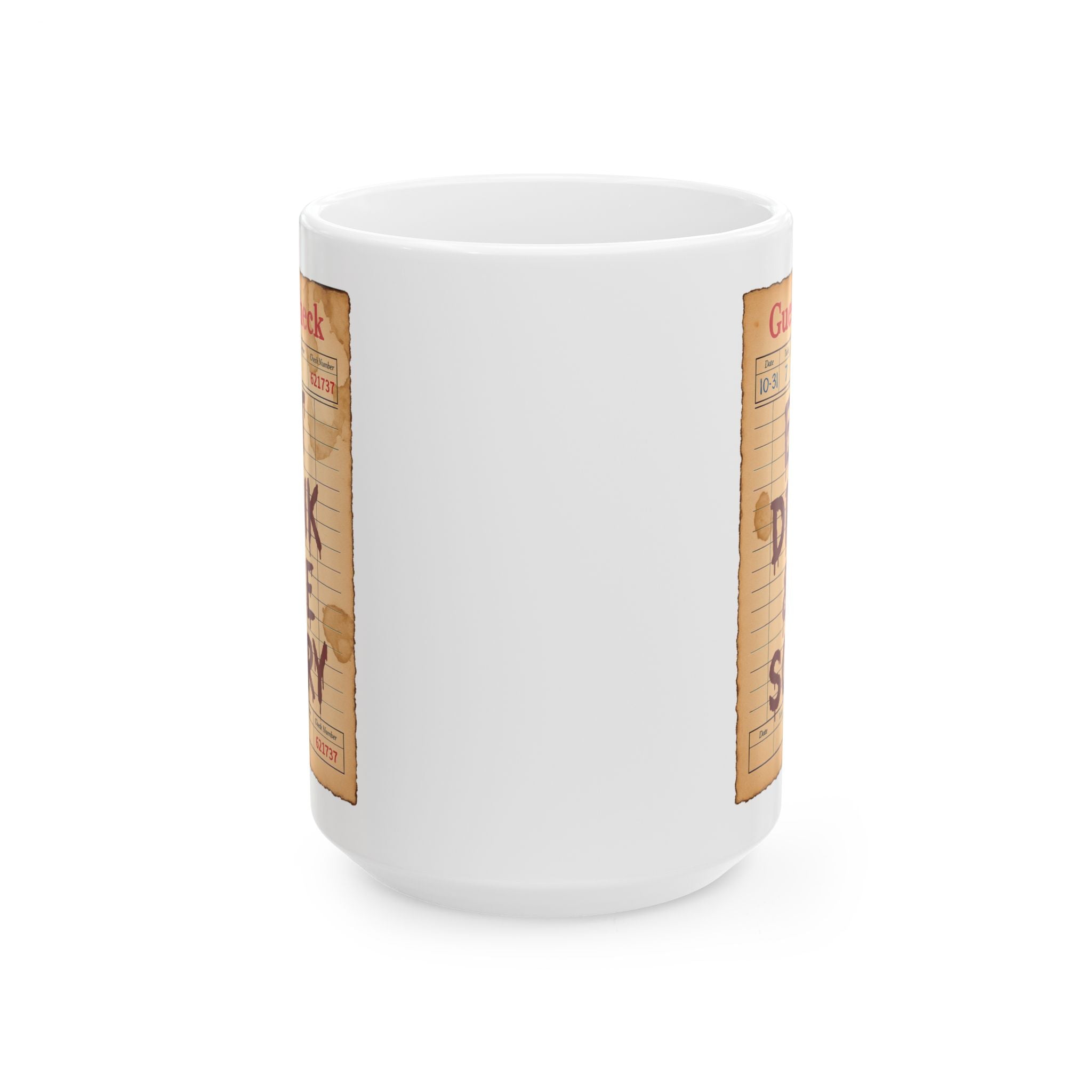 Eat Drink & Be Scary Ceramic Mug