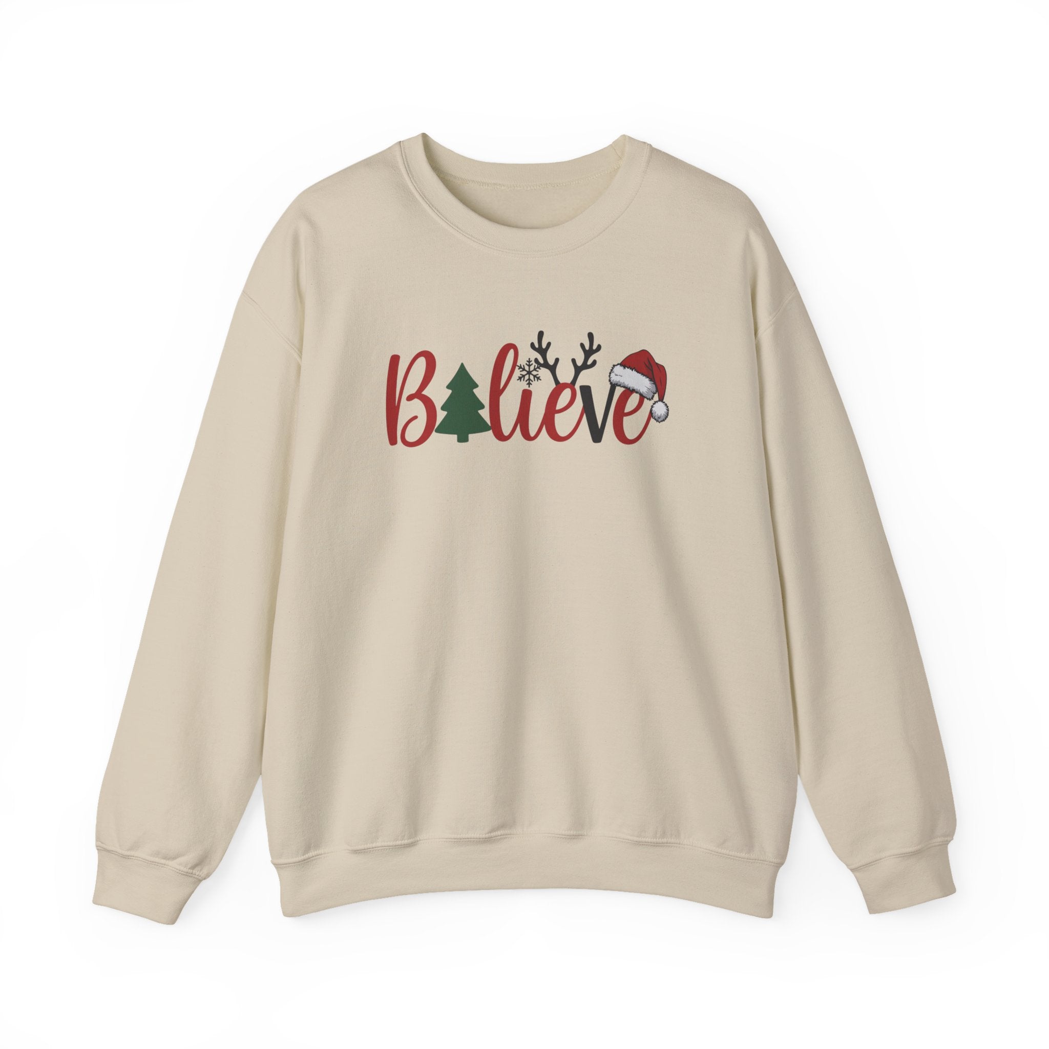 Christmas Believe Crewneck Sweatshirt