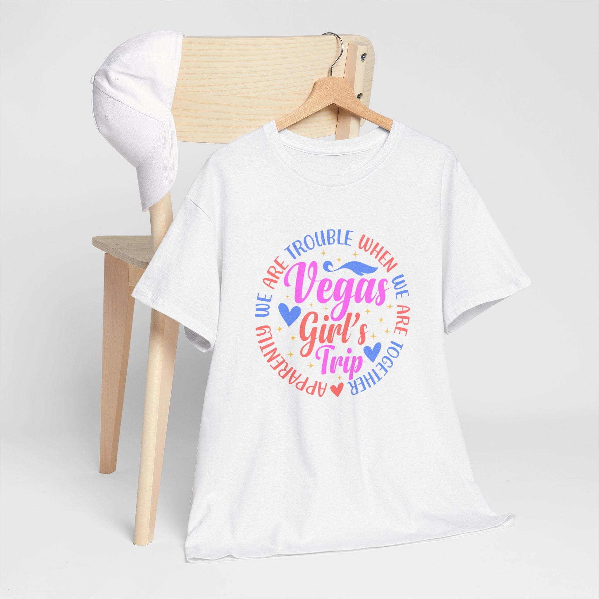 Vegas Girls' Trip T-Shirt — "Vegas Girl's Trip" Bachelorette & Vacation Tee