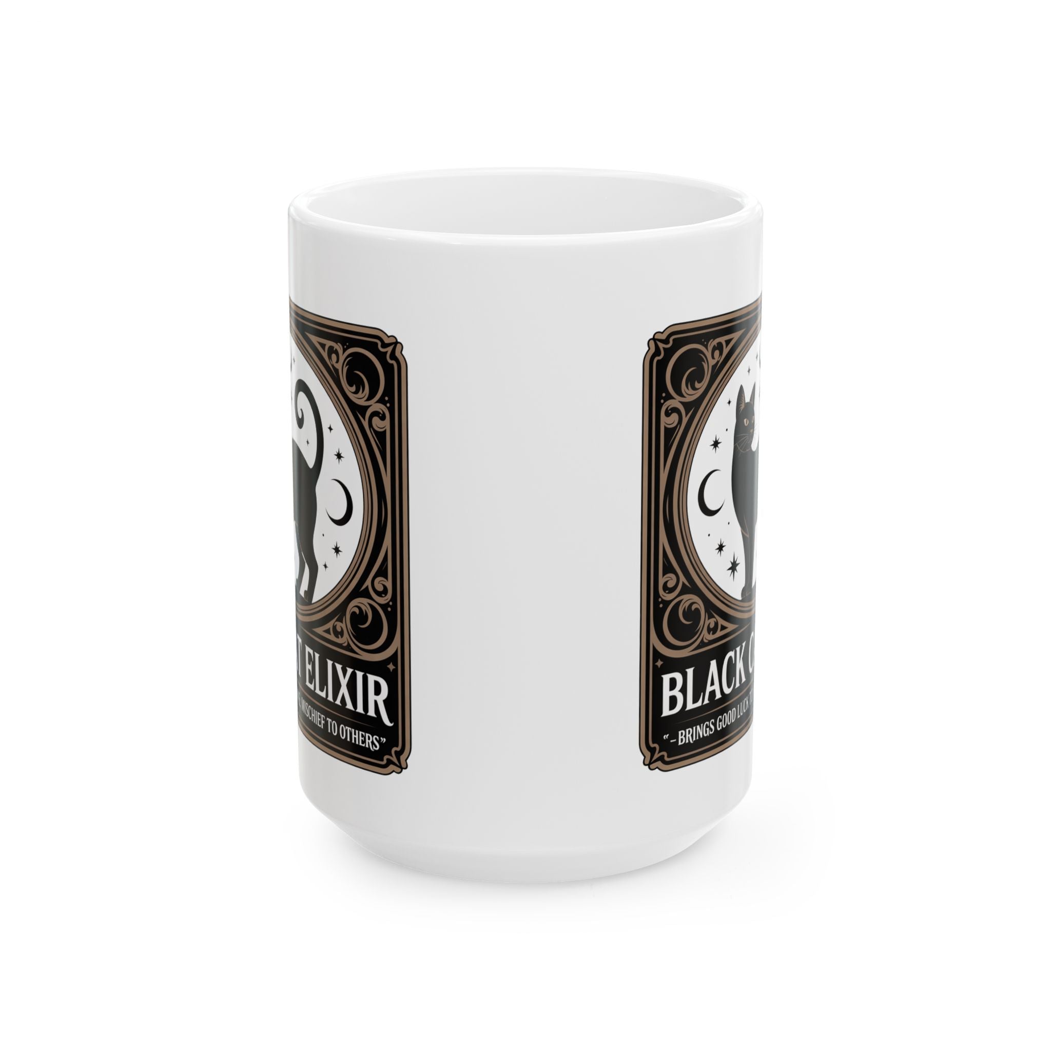 Black Cat Elixir Coffee Mug