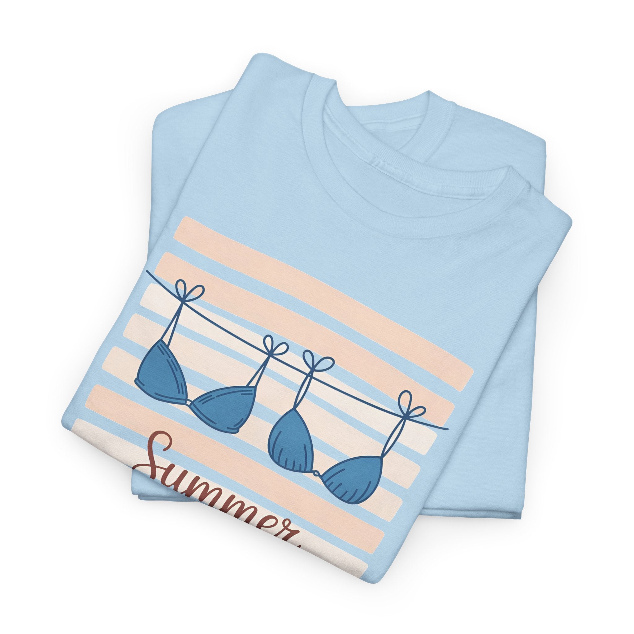 Summer Is In The Air Tee — Beach Bikini Graphic T-Shirt