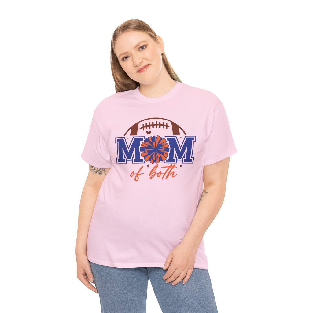 Football Cheerleading Mom Of Both T-shirt