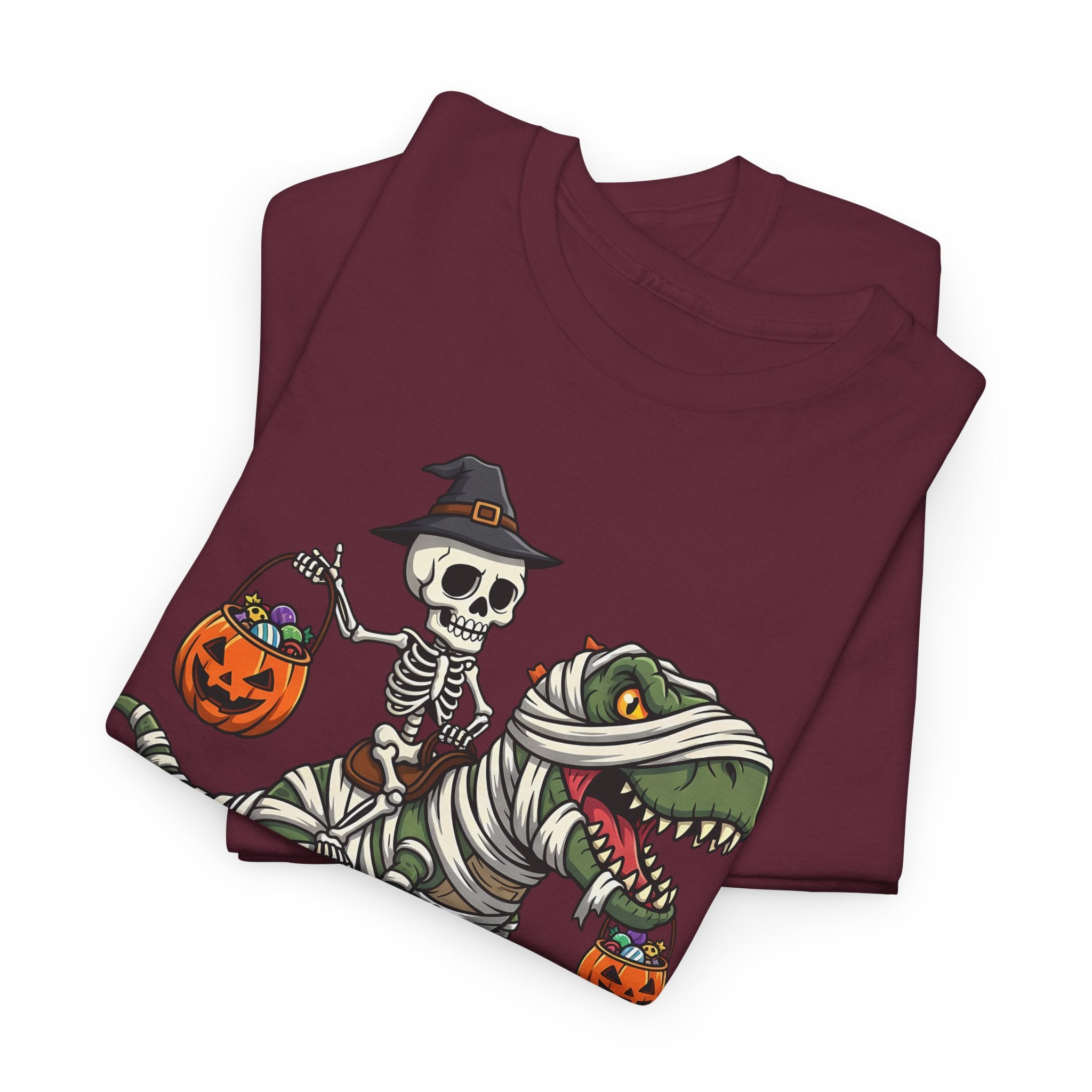 Halloween T-Rex Skeleton T-shirt