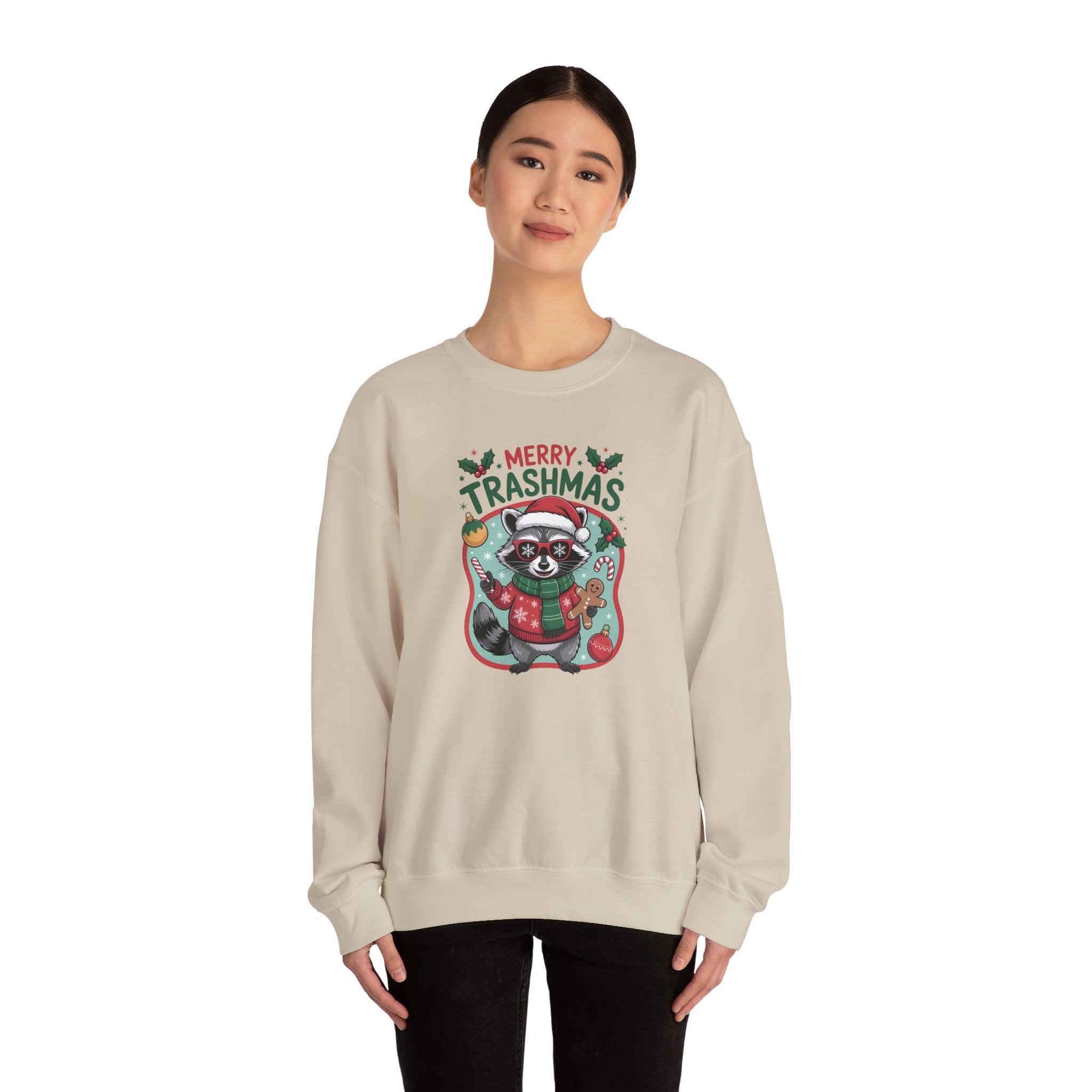 Merry Trashmas Crewneck Sweatshirt