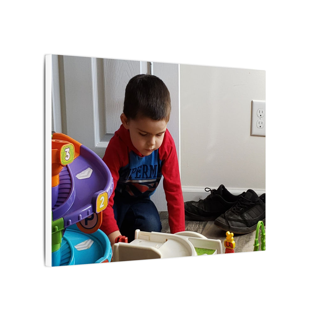 Personalized Matte Stretched Canvas Print — Playroom Photo Wall Art