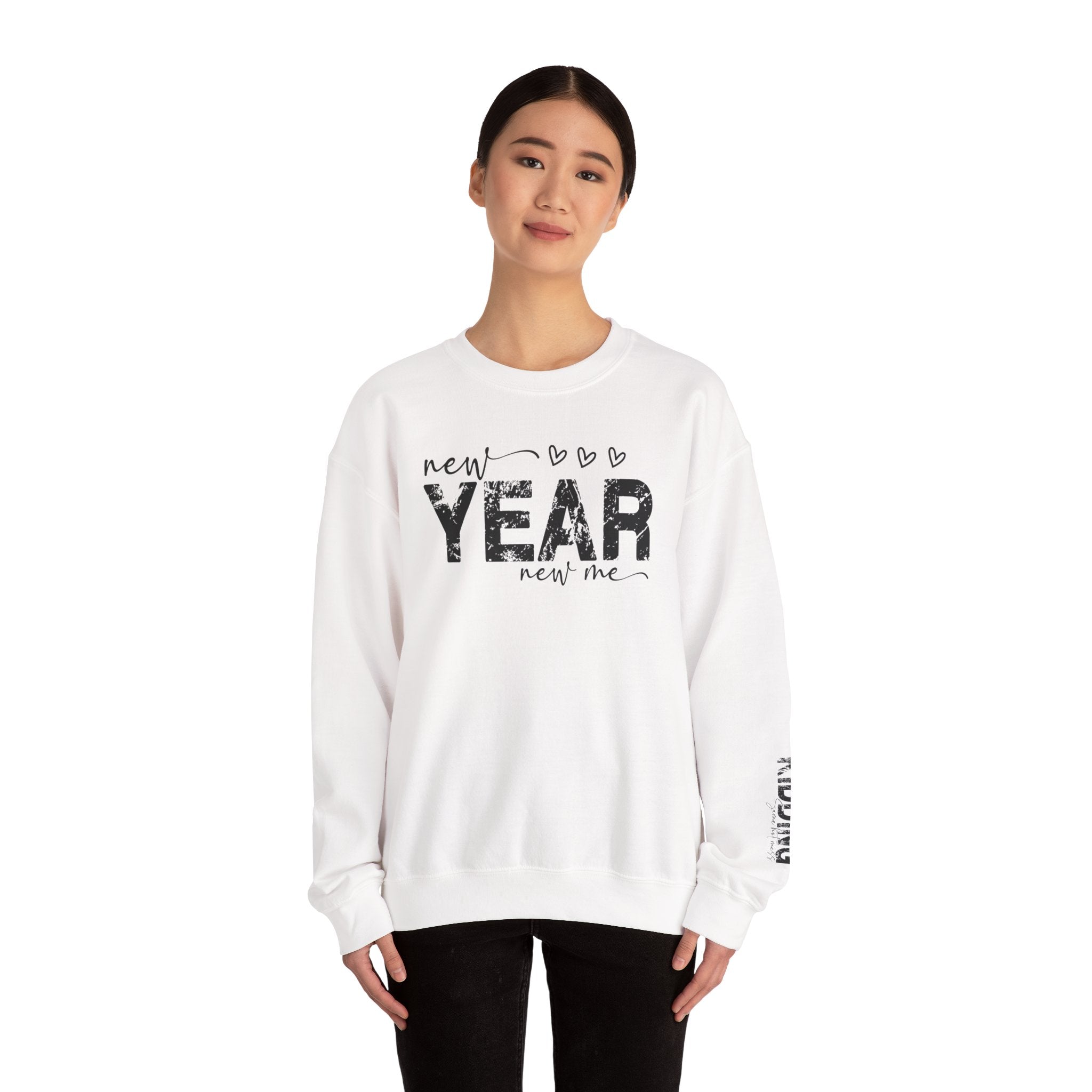 New Year, New Me Same Hot Mess Crewneck Sweatshirt