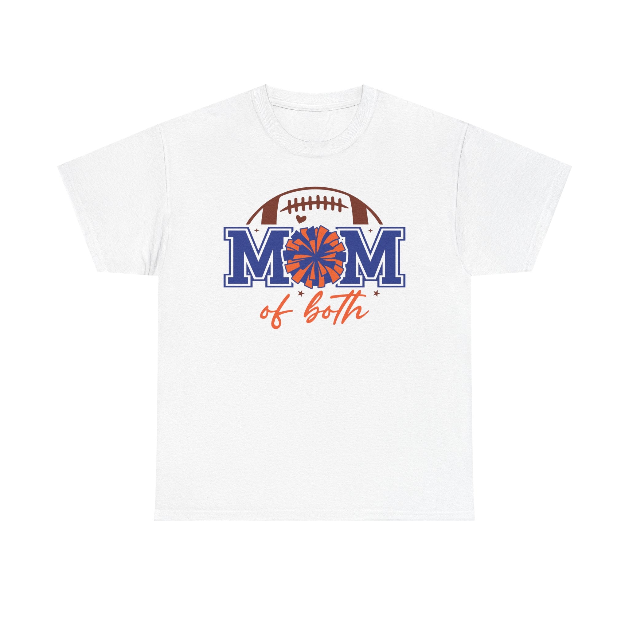 Football Cheerleading Mom Of Both T-shirt