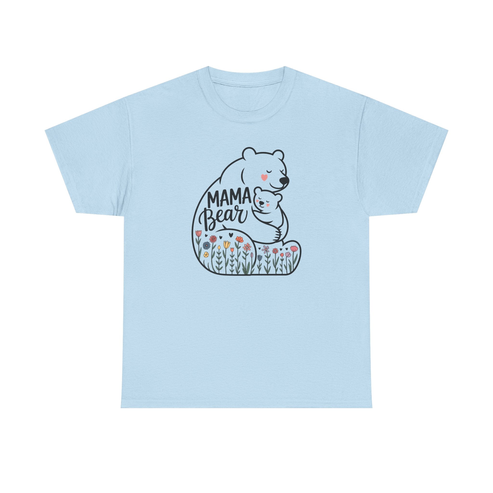 Mama Bear Tee — Cute Mother & Baby Bear Graphic Shirt