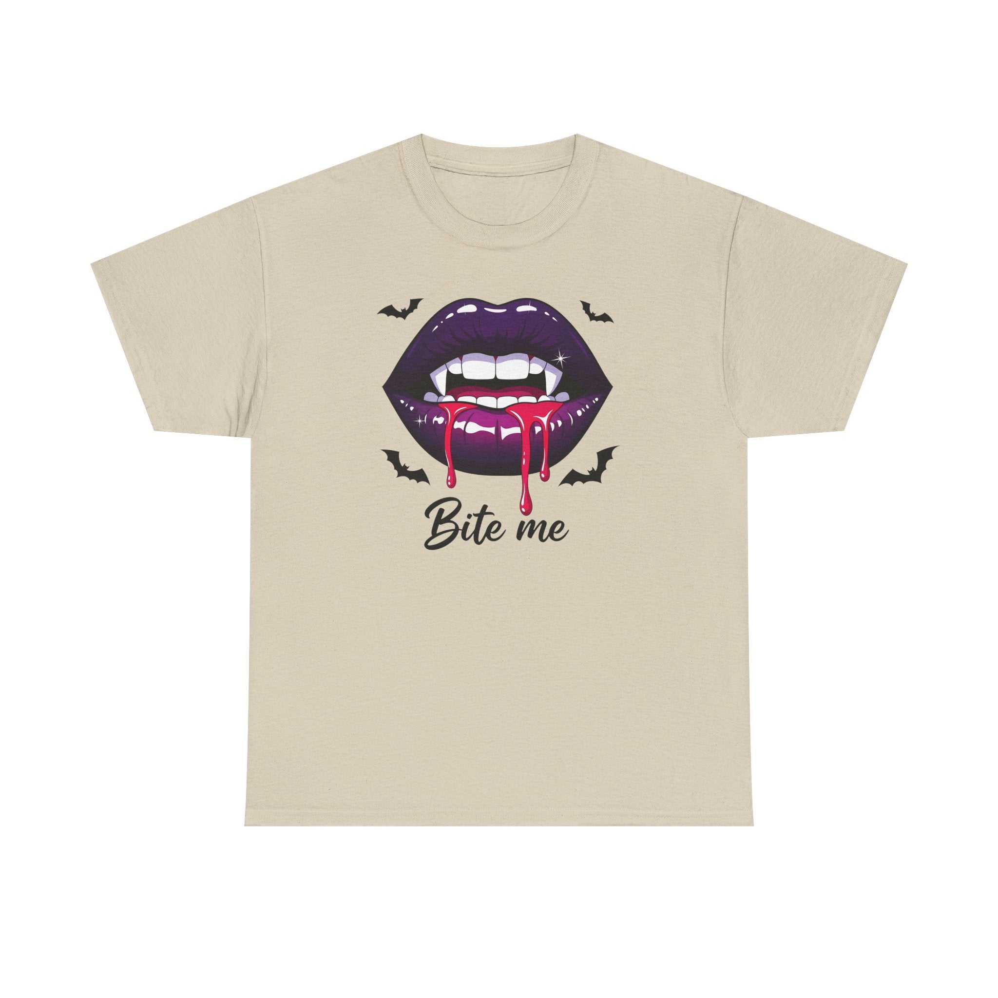 Vampire Lip Bite Me T-shirt