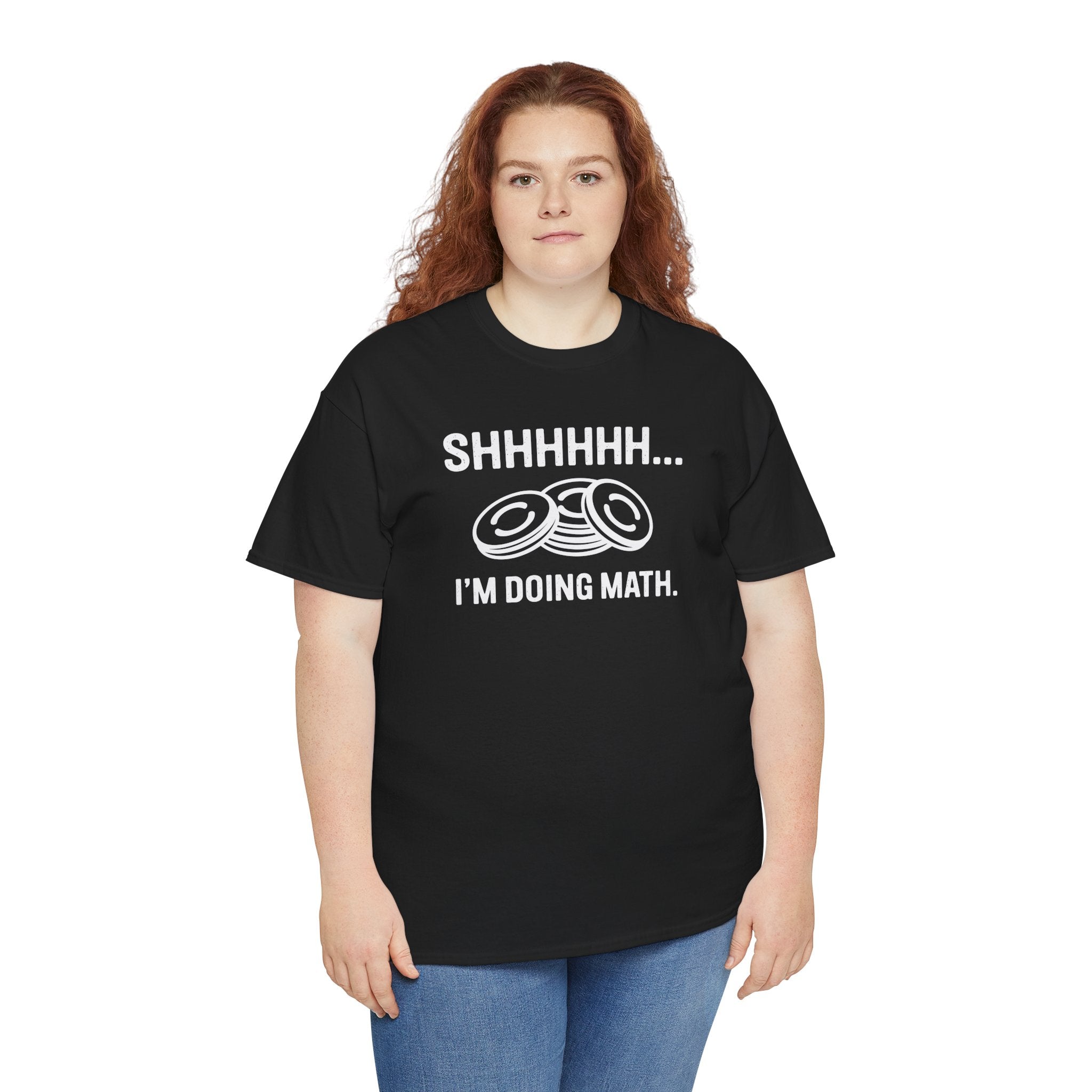 “Shhh… I’m Doing Math” Funny Nerd Tee