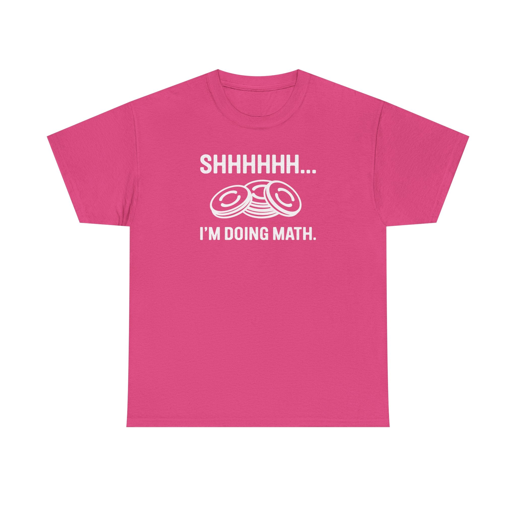 “Shhh… I’m Doing Math” Funny Nerd Tee