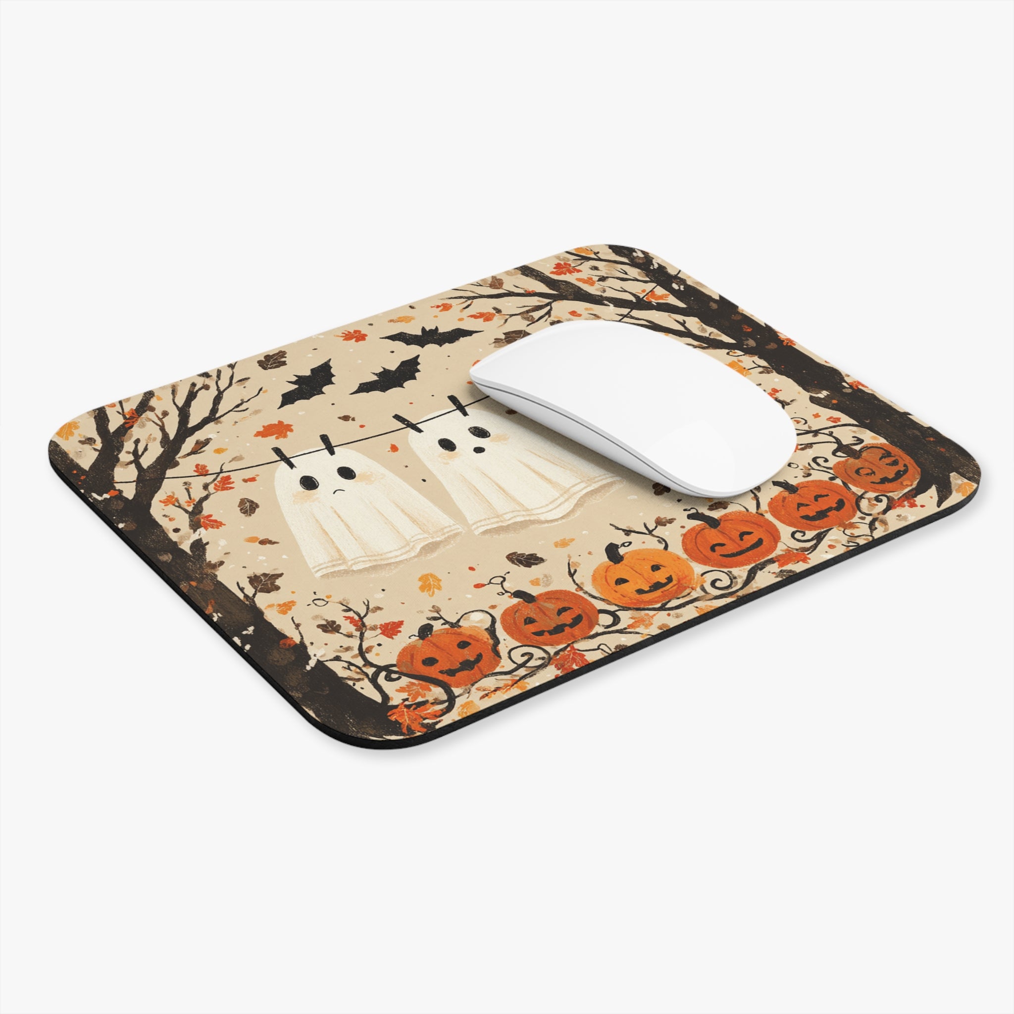 Halloween Ghost Mouse Pad