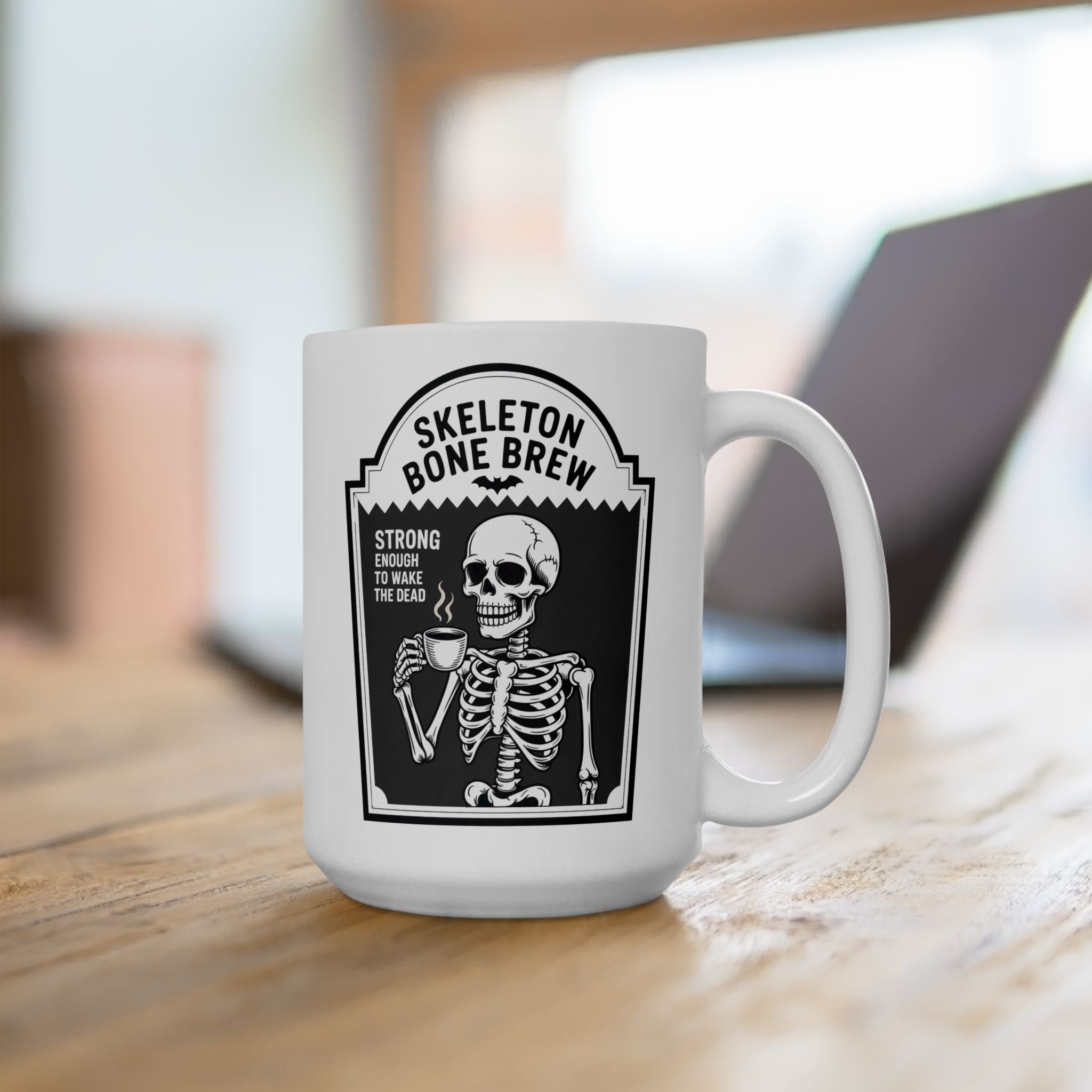 Skeleton Bone Brew Ceramic Mug