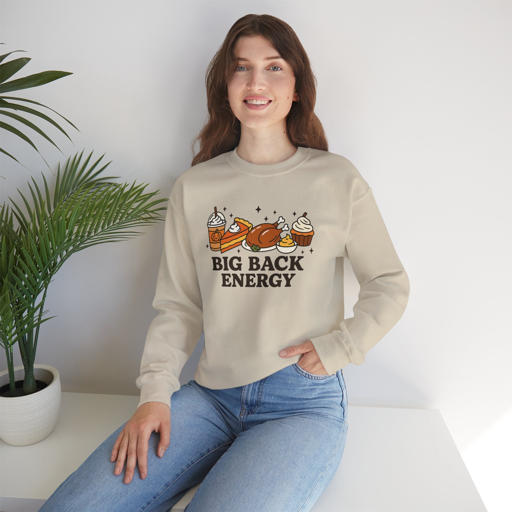 Big Back Energy Crewneck Sweatshirt