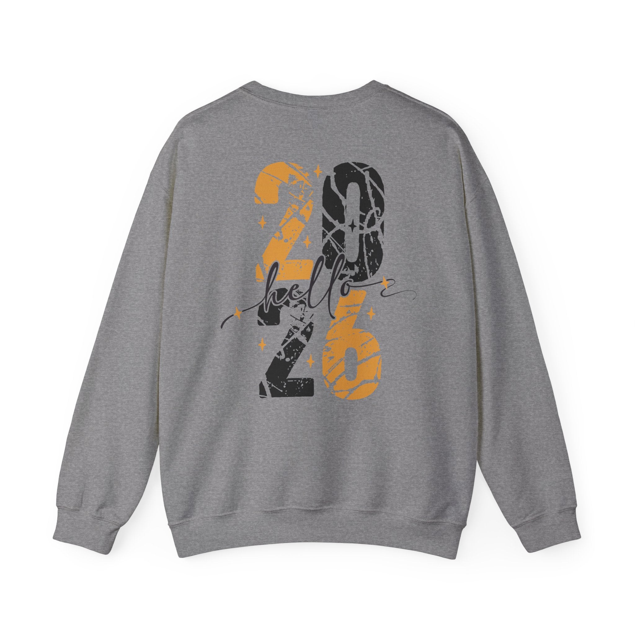 2026 New Year Graphic Pullover Sweatshirt