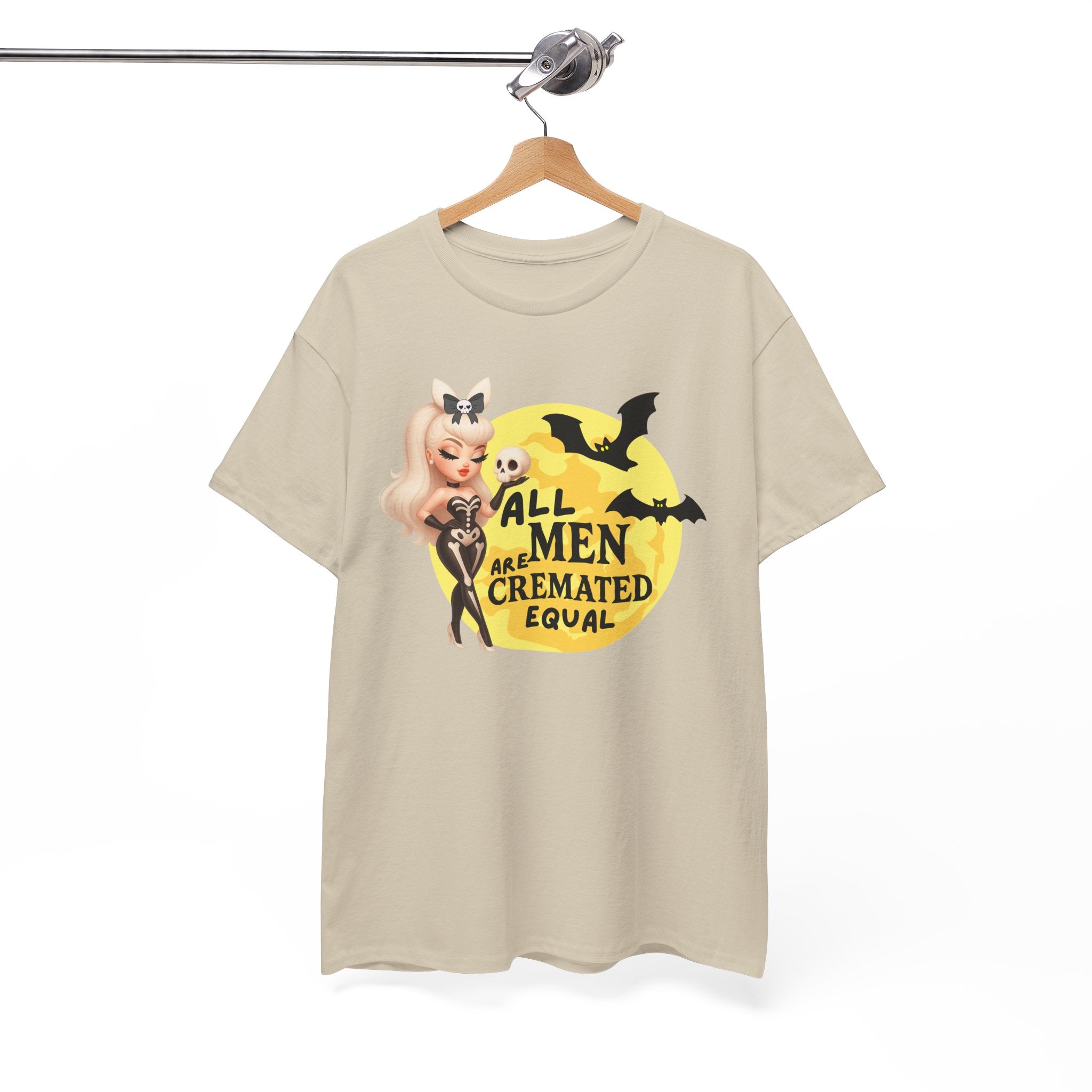 All Men Are Cremated Equal Spooky Humor T-shirt