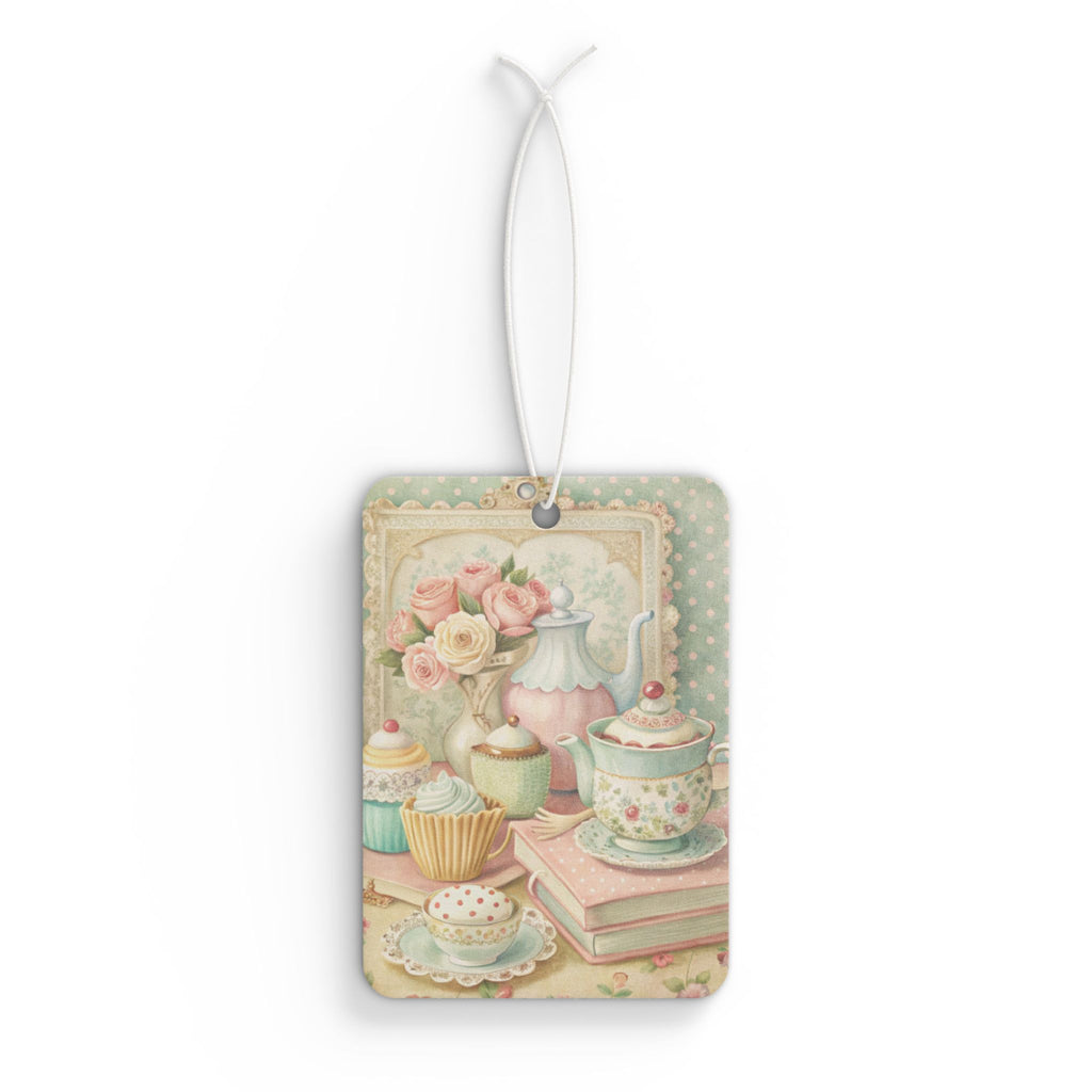 Pastel Tea Party Car Air Freshener