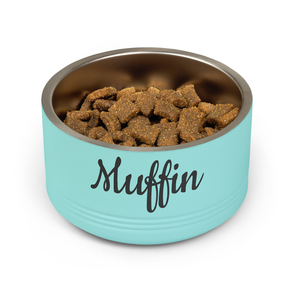 Personalized Pet Bowl 18oz — Stainless Steel & Ceramic Dog/Cat Dish