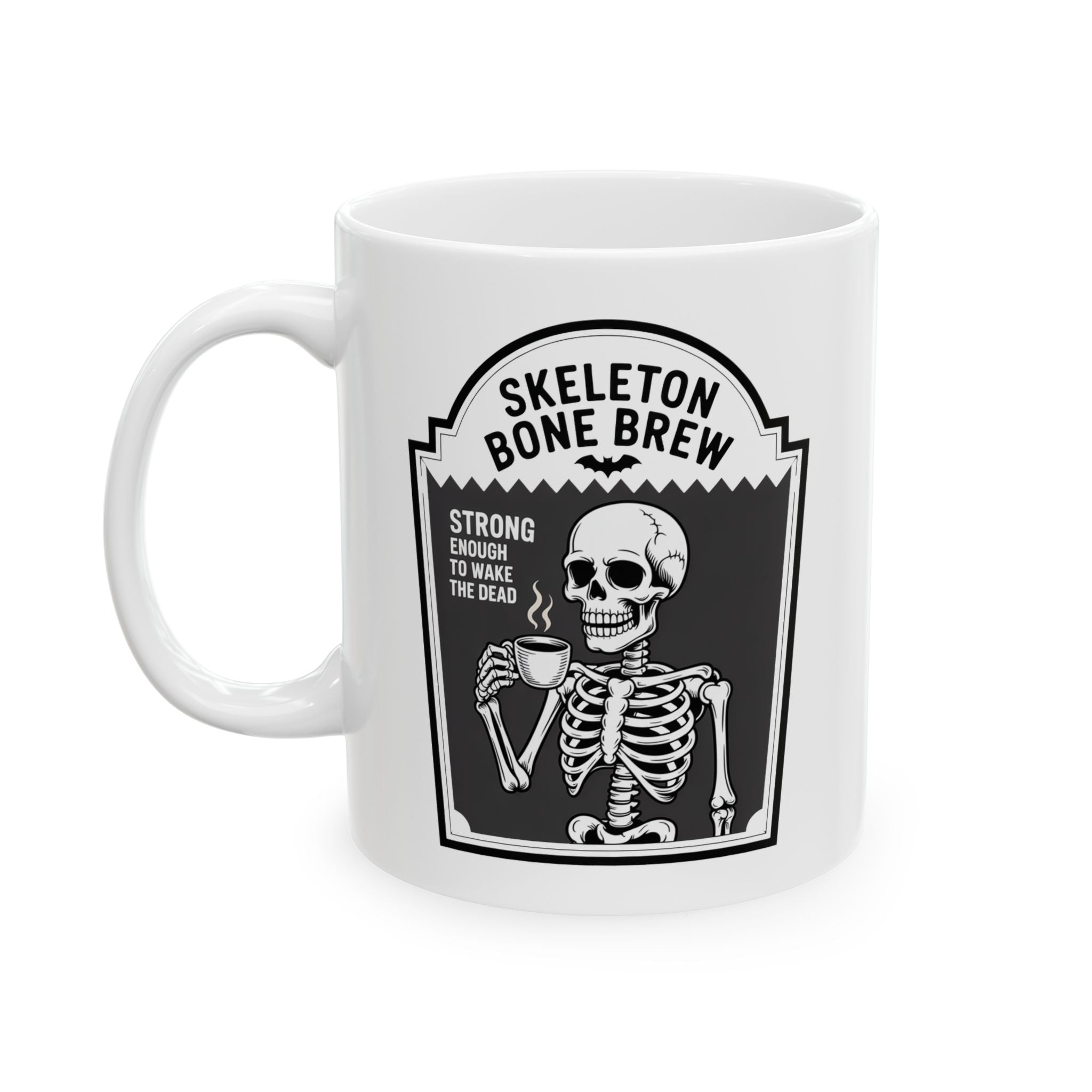 Skeleton Bone Brew Ceramic Mug