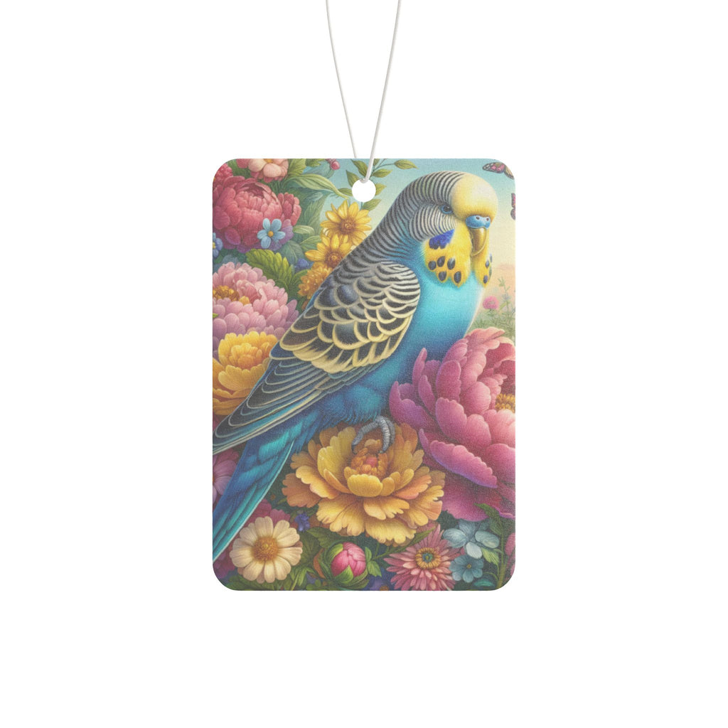 Vibrant Parakeet Car Air Freshener