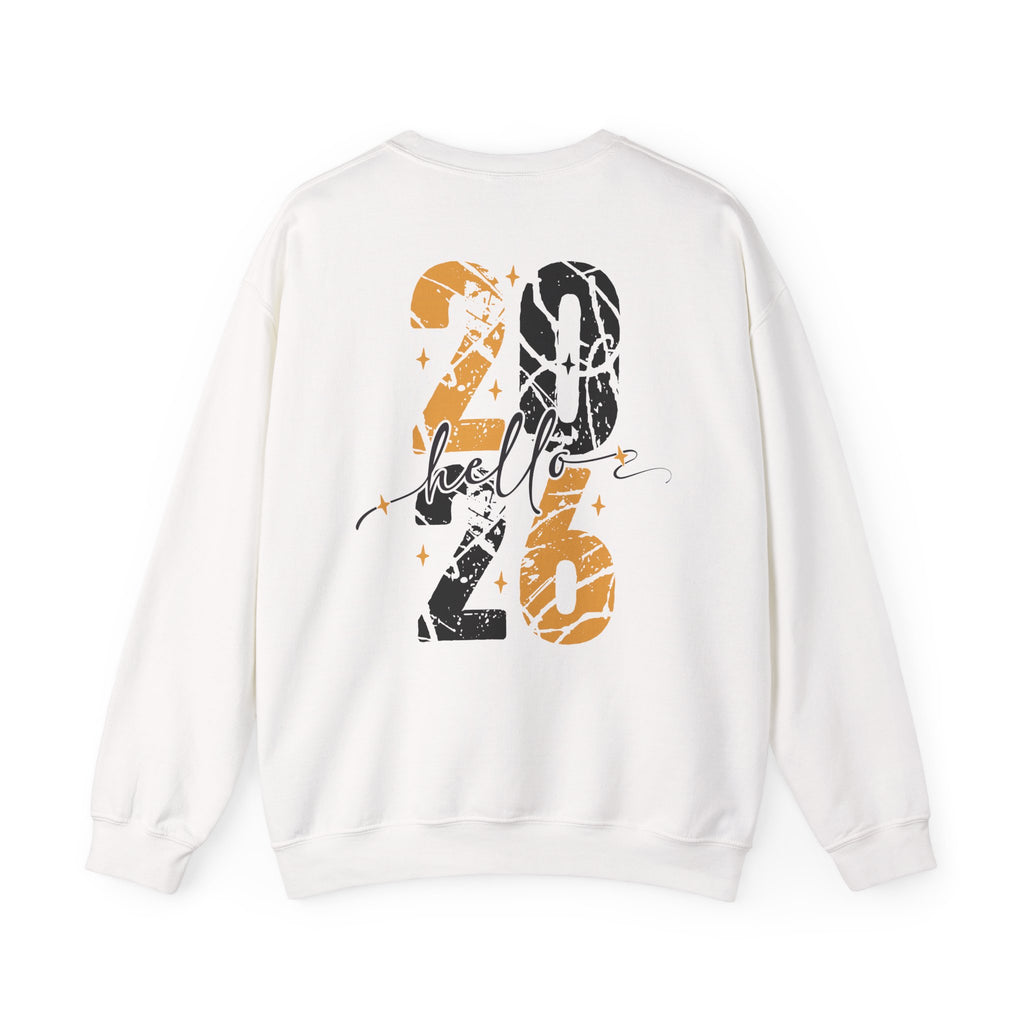 2026 New Year Graphic Pullover Sweatshirt