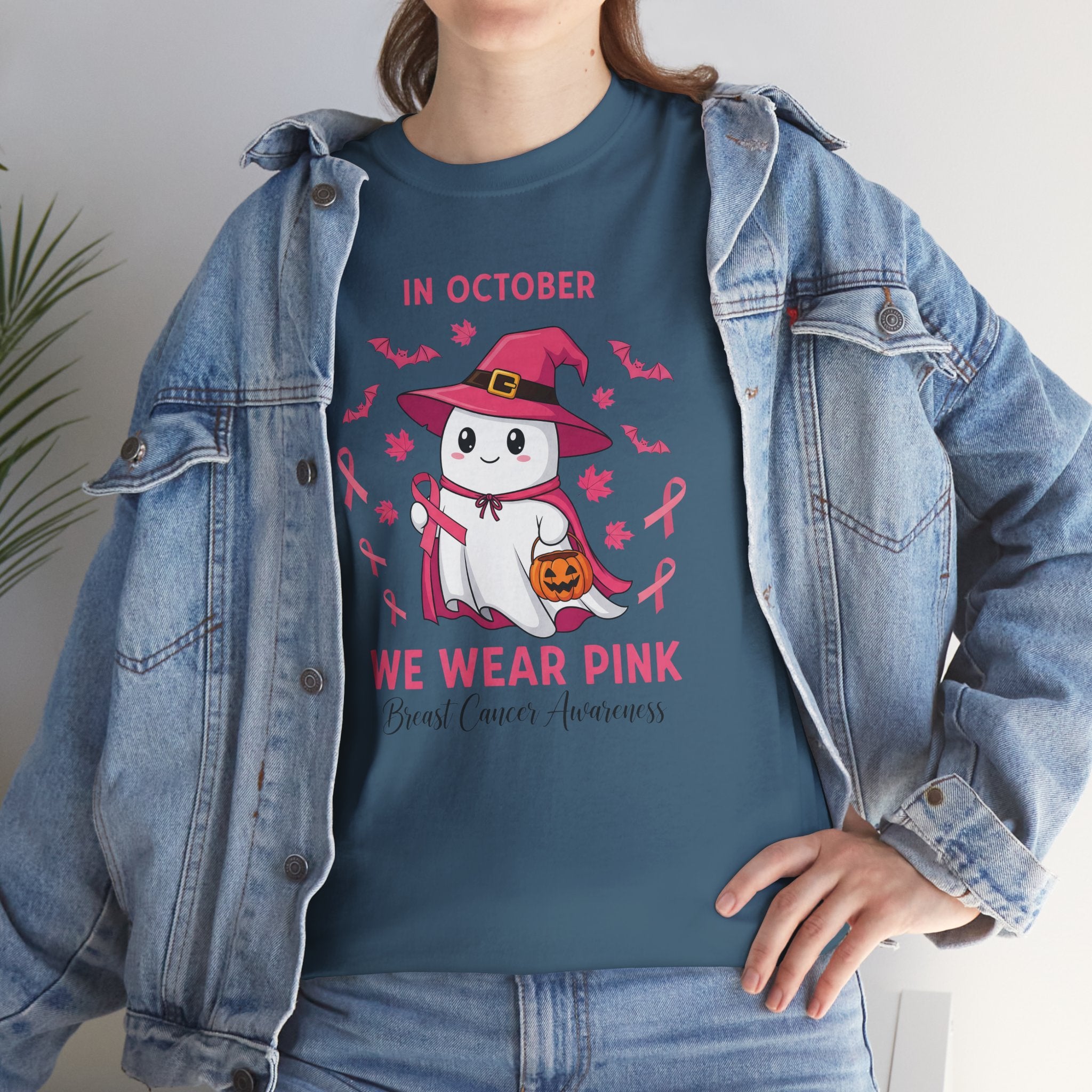 Ghost Breast Cancer Awareness T-shirt