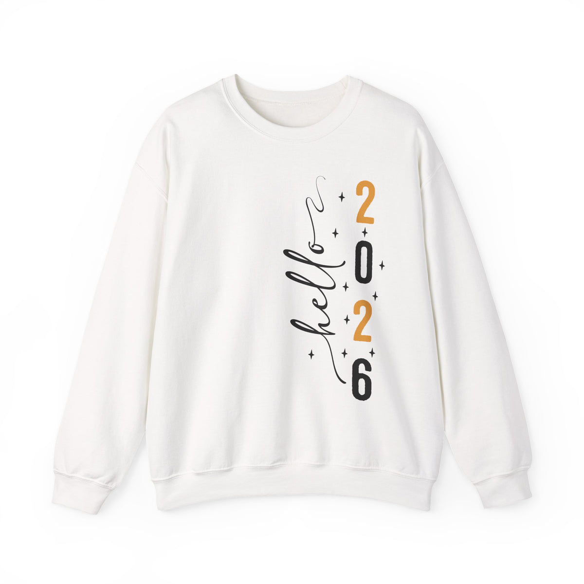 2026 New Year Graphic Pullover Sweatshirt