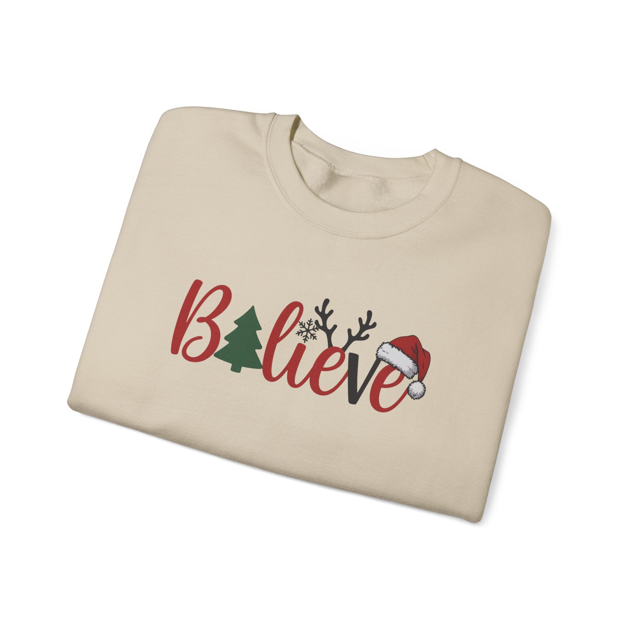 Christmas Believe Crewneck Sweatshirt