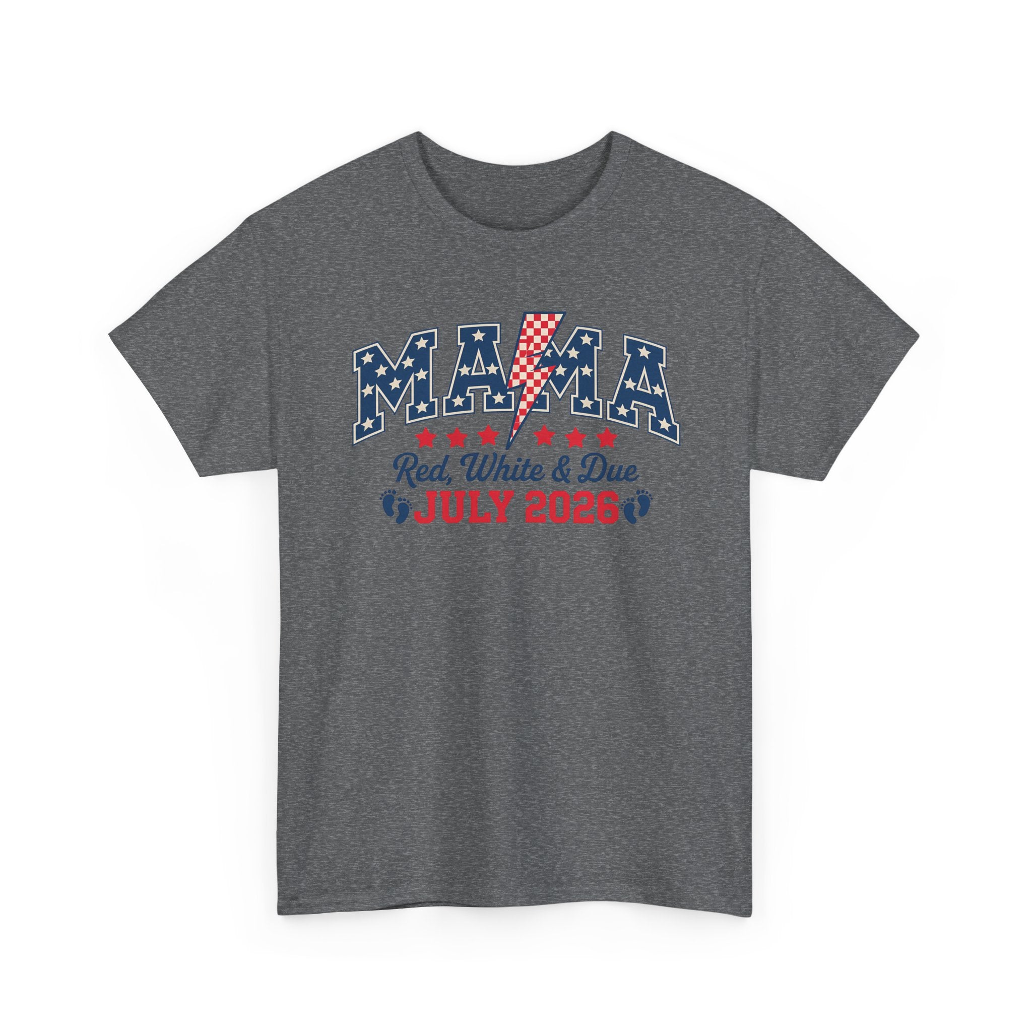 Mama — Red, White & Due July 2026 Tee