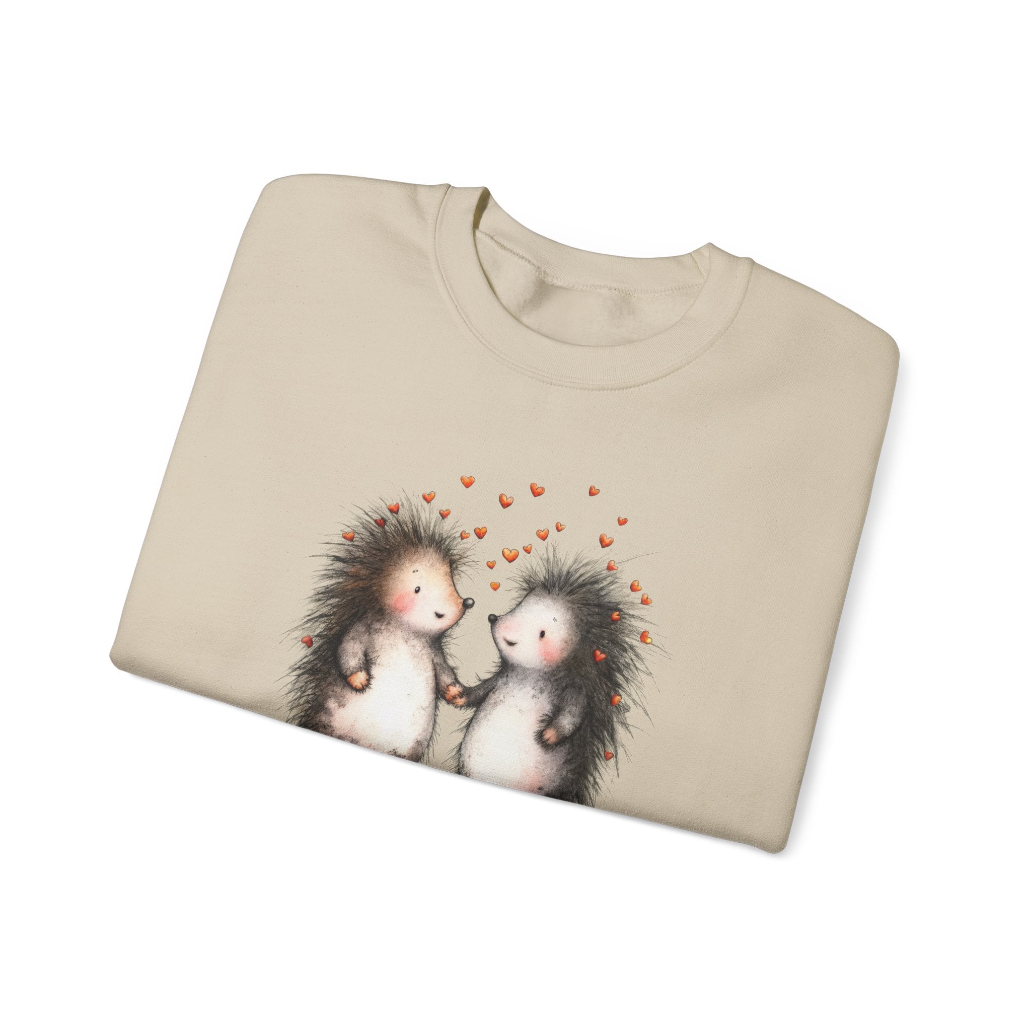 Hedgehog Couple Personalized Sweatshirt