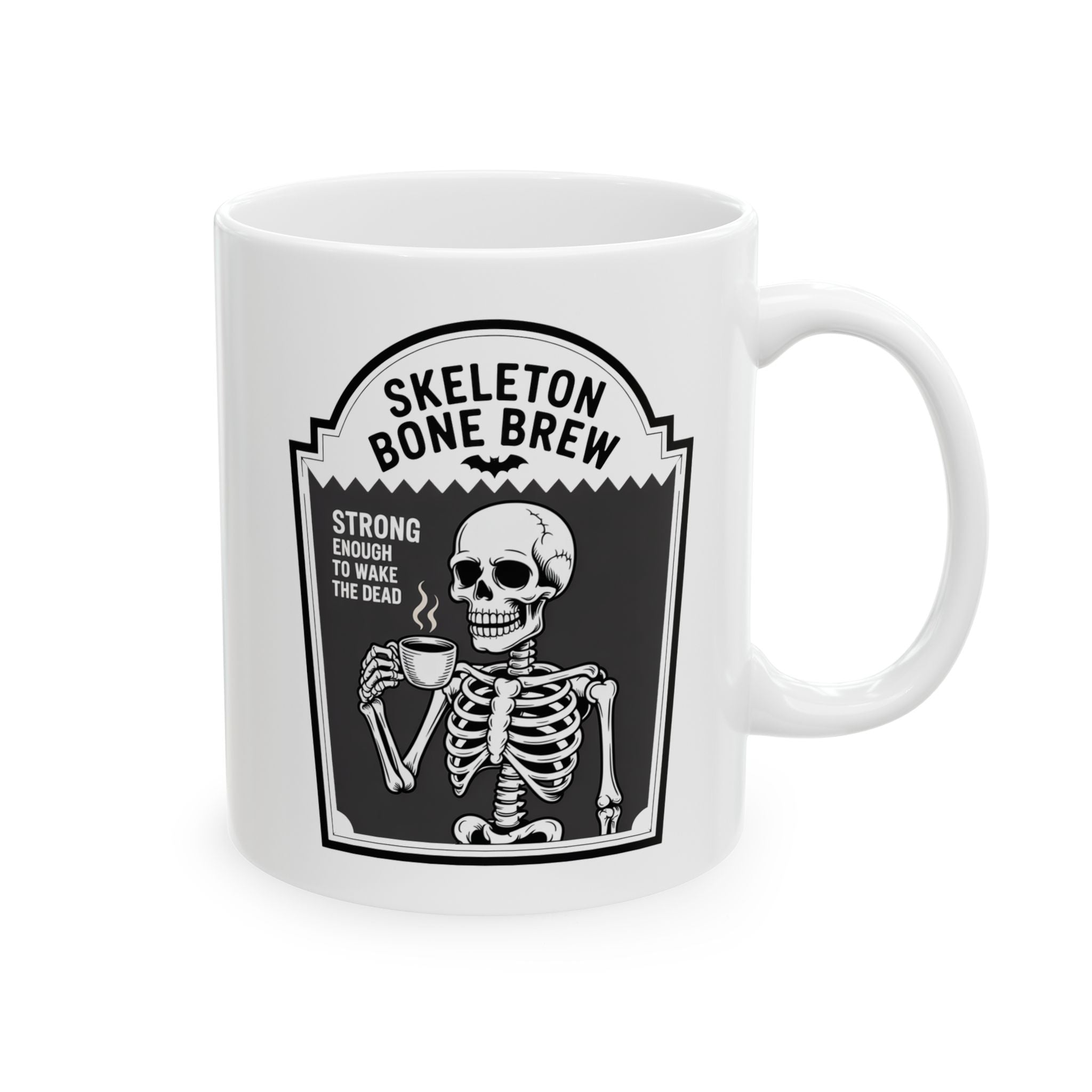 Skeleton Bone Brew Ceramic Mug