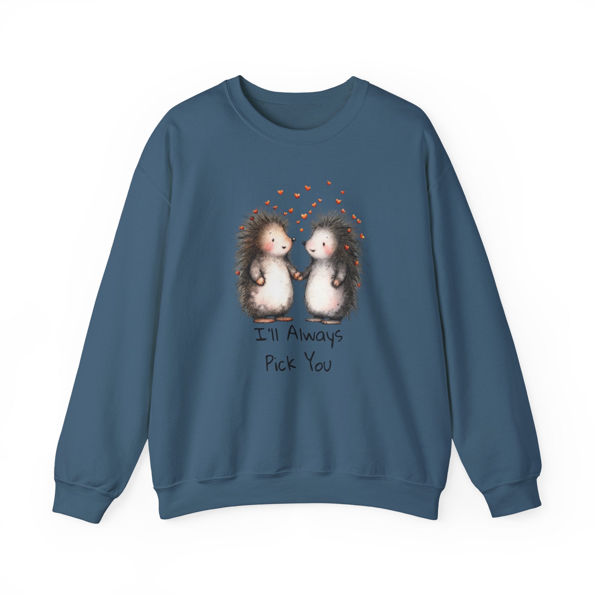 Hedgehog Couple Personalized Sweatshirt