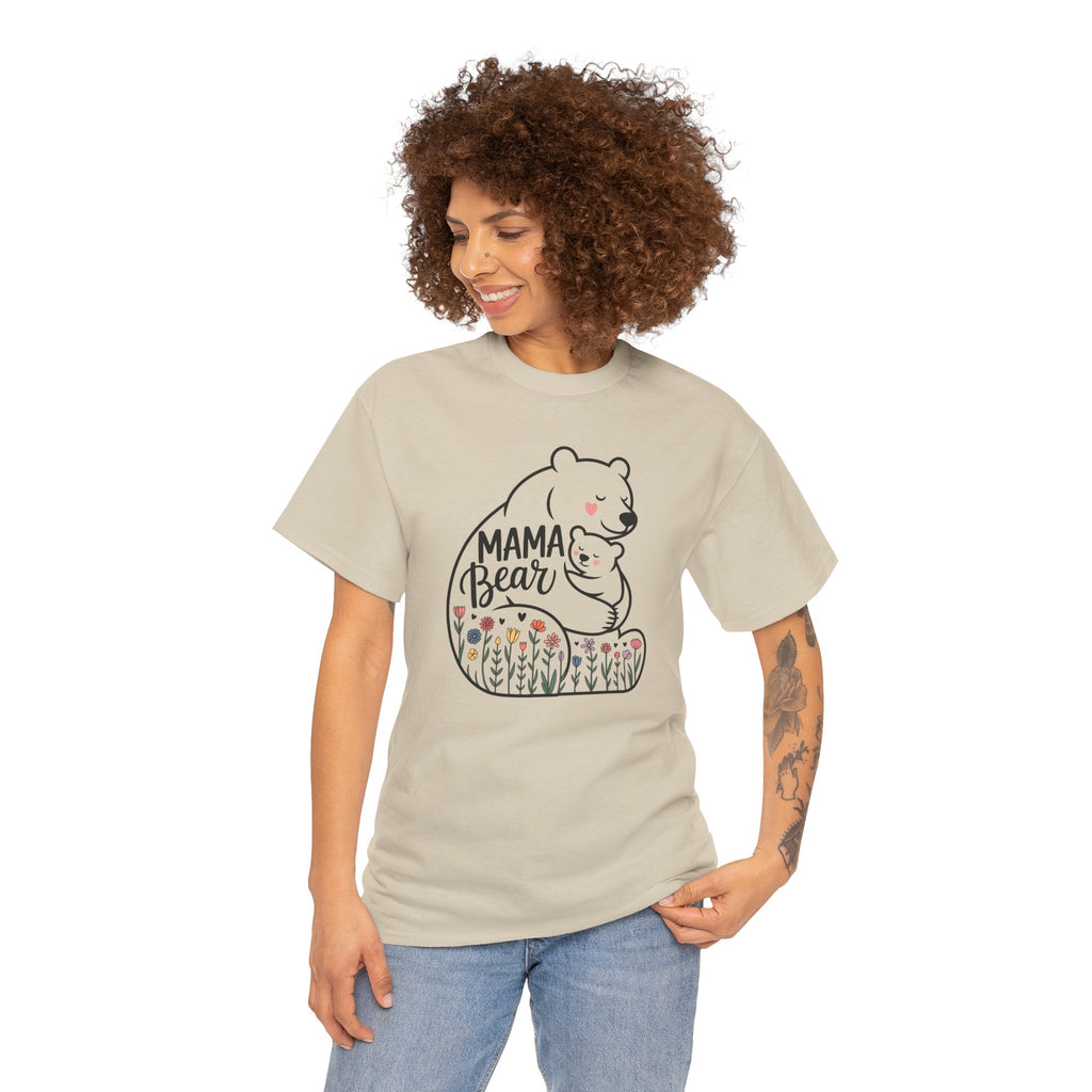 Mama Bear Tee — Cute Mother & Baby Bear Graphic Shirt