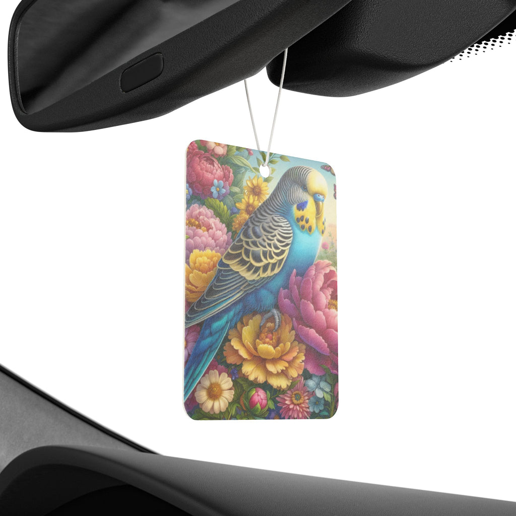 Vibrant Parakeet Car Air Freshener