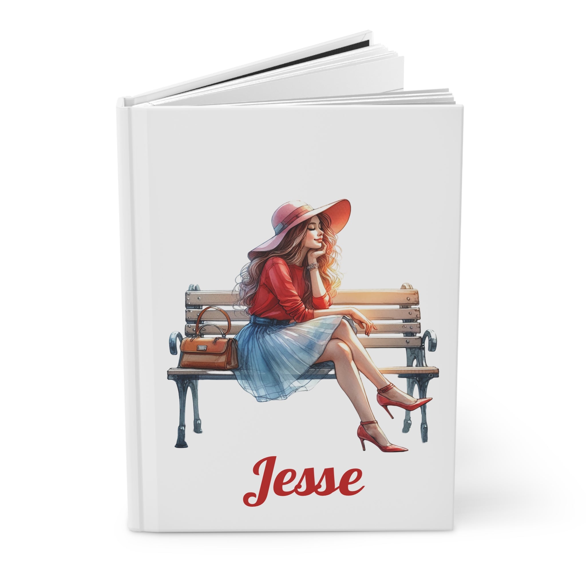 Personalized Fashionista Hardcover Journal