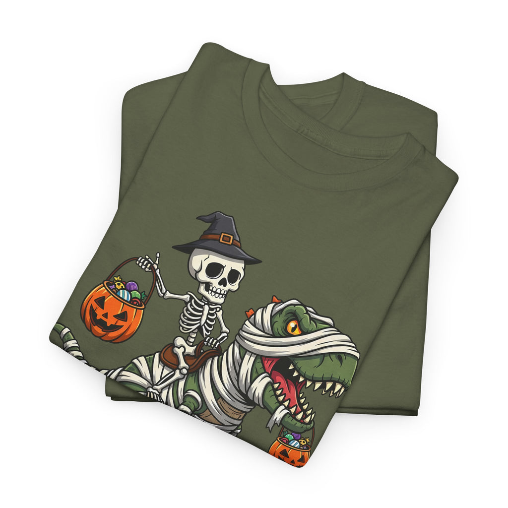 Halloween T-Rex Skeleton T-shirt