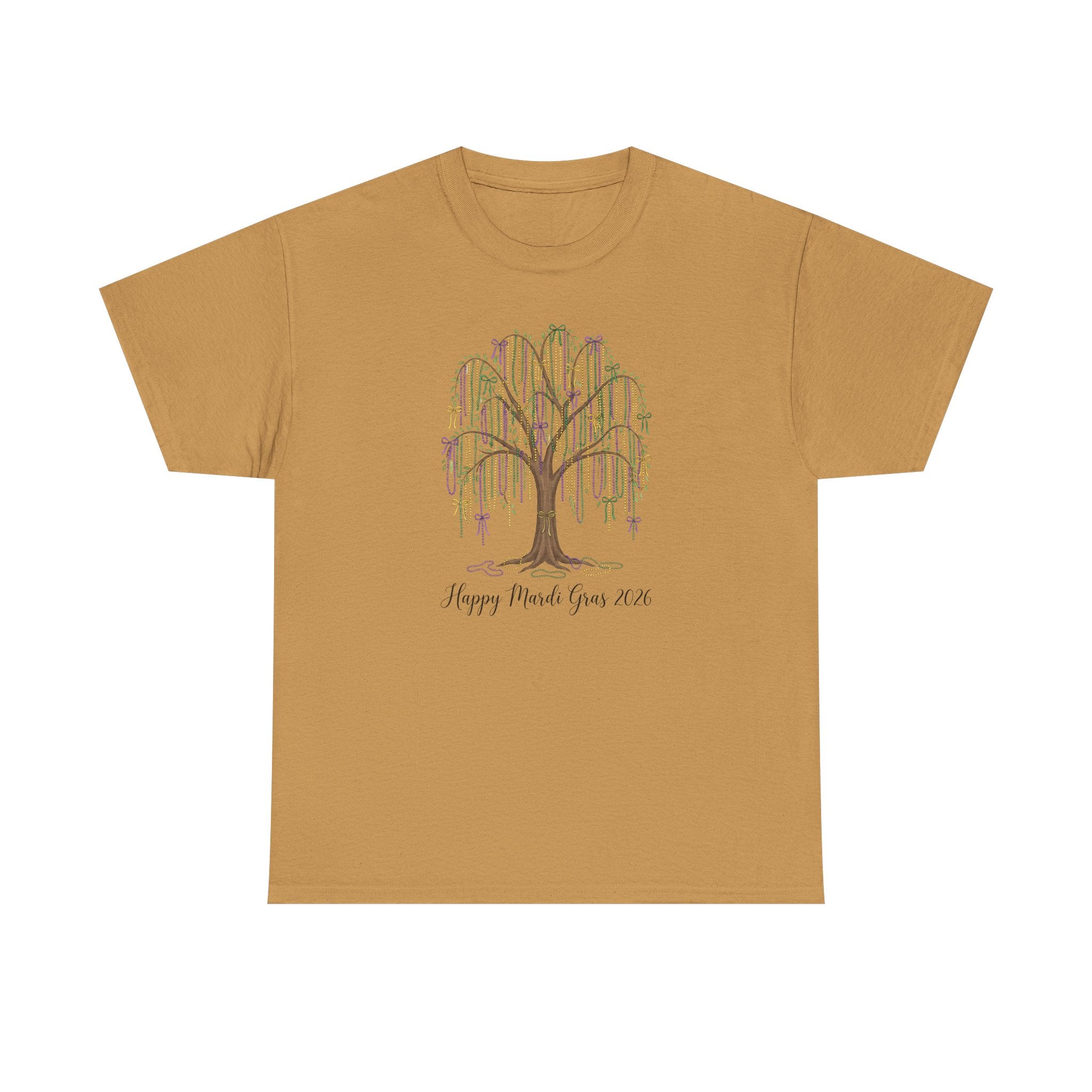 Willow Tree 'Happy Mardi Gras' T‑Shirt