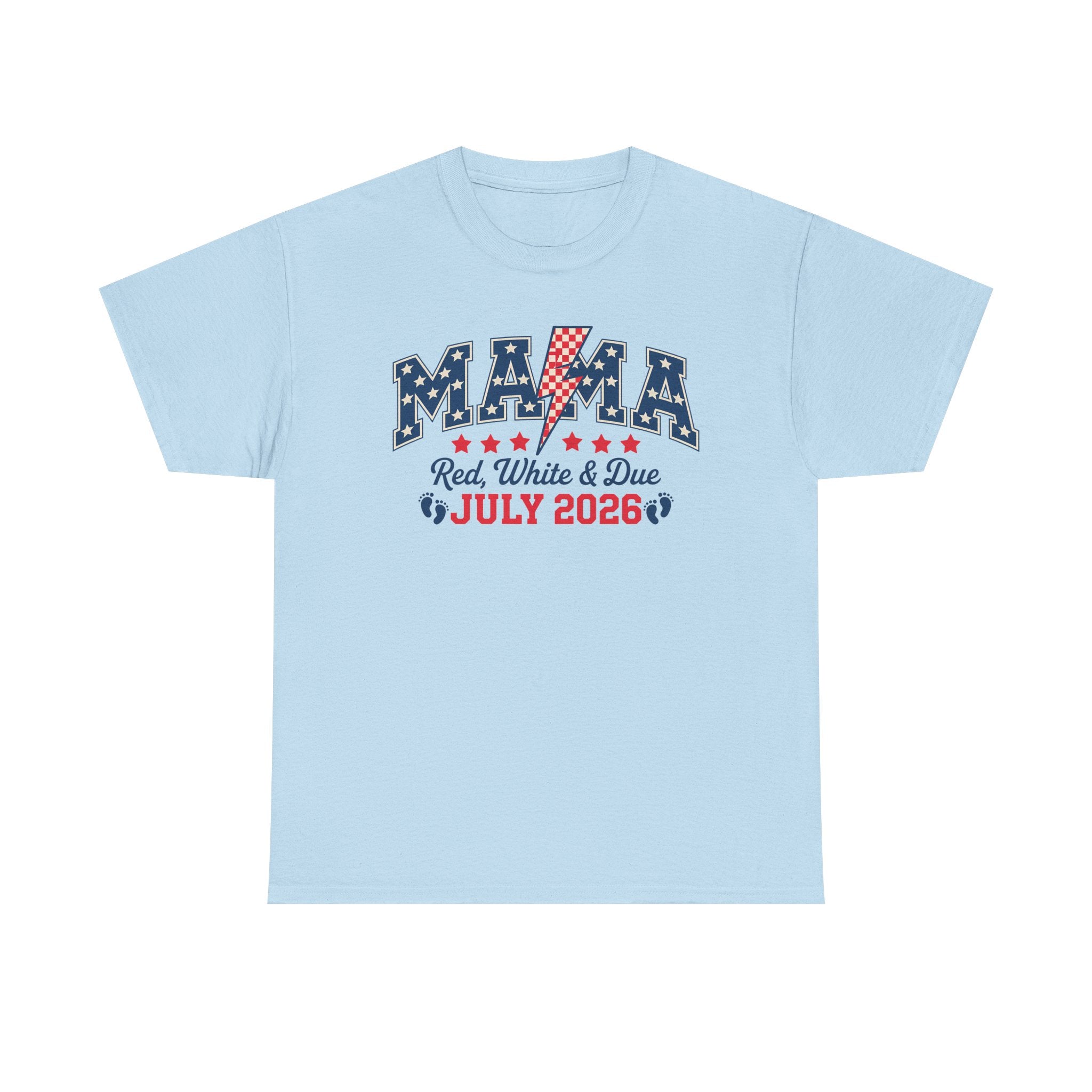 Mama — Red, White & Due July 2026 Tee