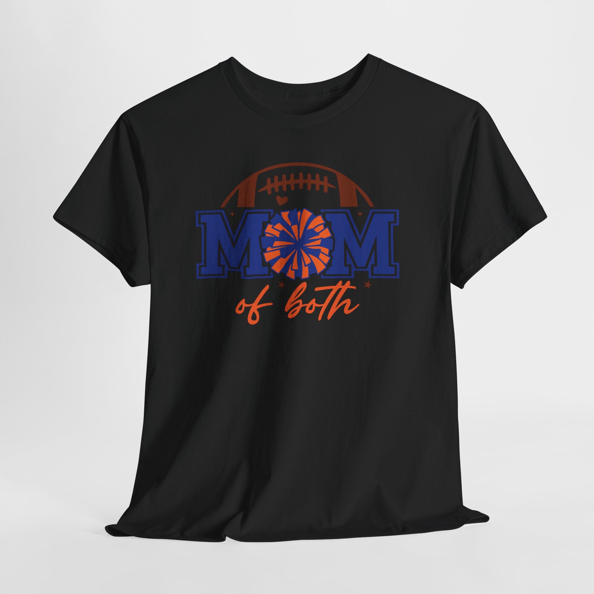 Football Cheerleading Mom Of Both T-shirt