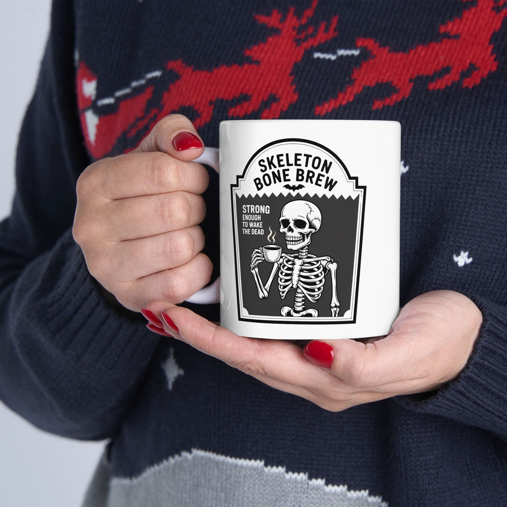 Skeleton Bone Brew Ceramic Mug