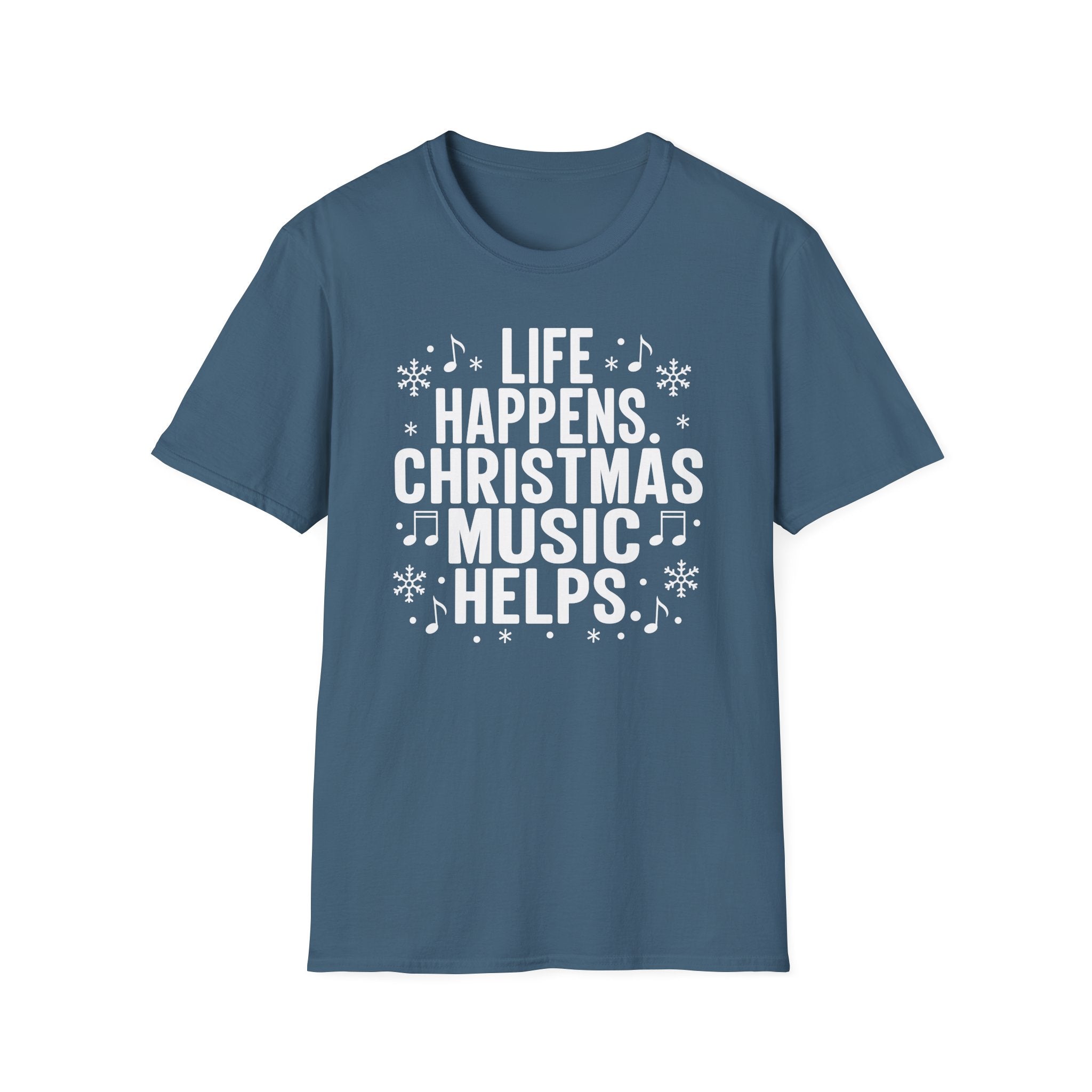 Christmas Music Helps Unisex Tee