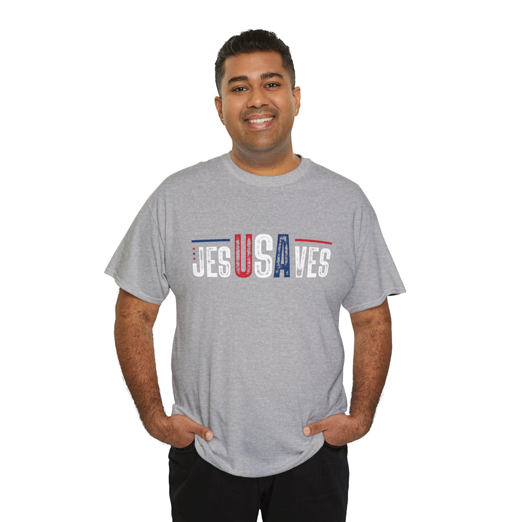 Jesus Saves Patriotic T-Shirt