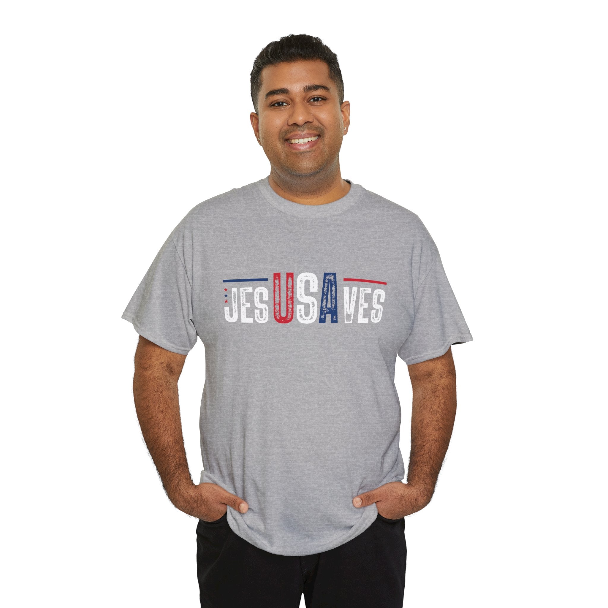 Jesus Saves Patriotic T-Shirt