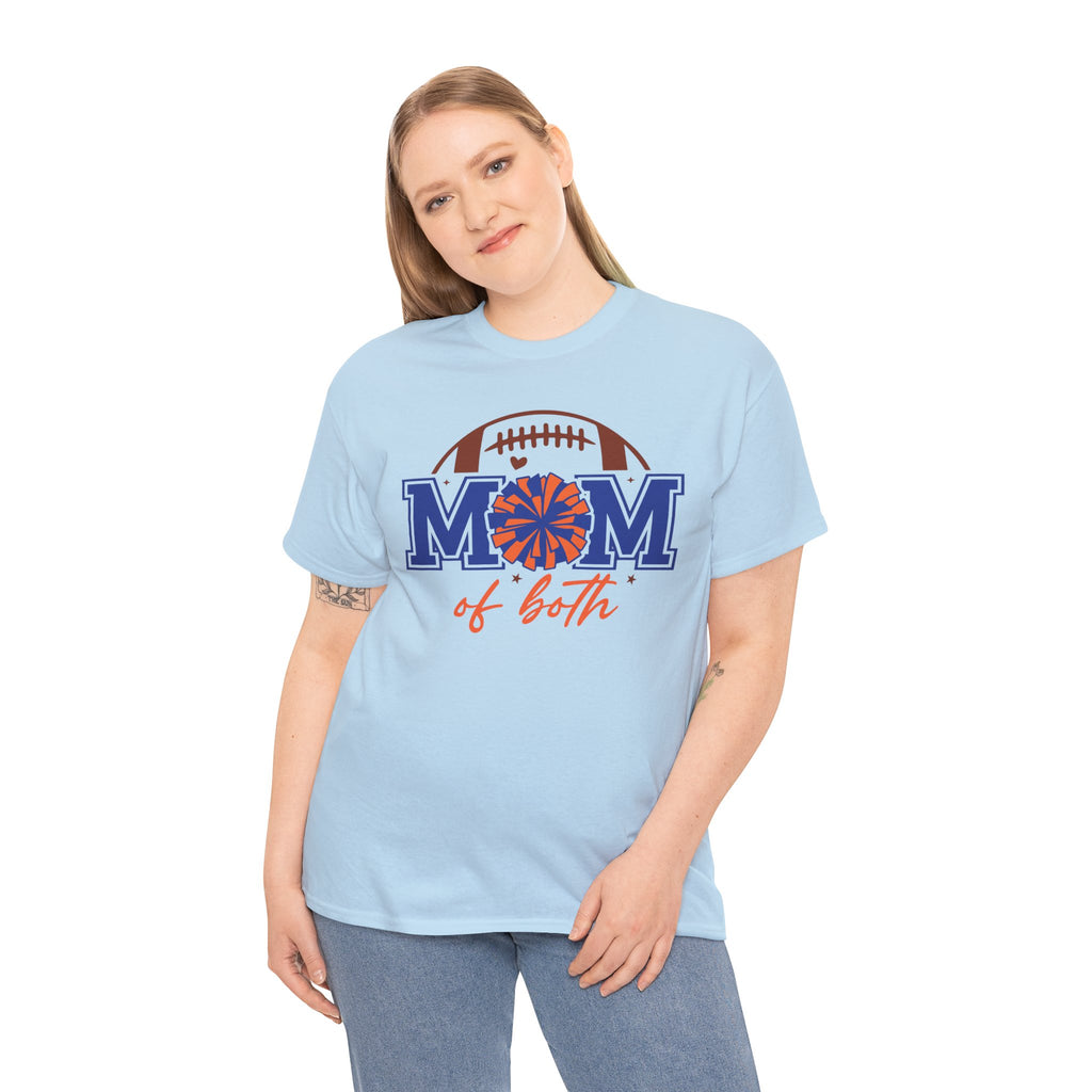 Football Cheerleading Mom Of Both T-shirt